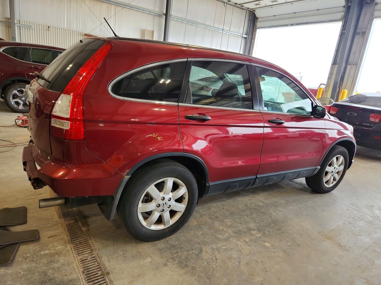 2009 Honda Cr-v Ex Бордовый vin: 3CZRE48549G702311