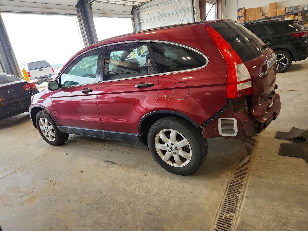 2009 Honda Cr-v Ex Бордовый vin: 3CZRE48549G702311