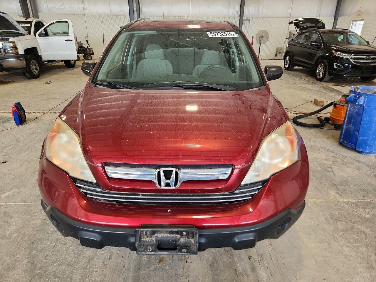 2009 Honda Cr-v Ex Бордовый vin: 3CZRE48549G702311