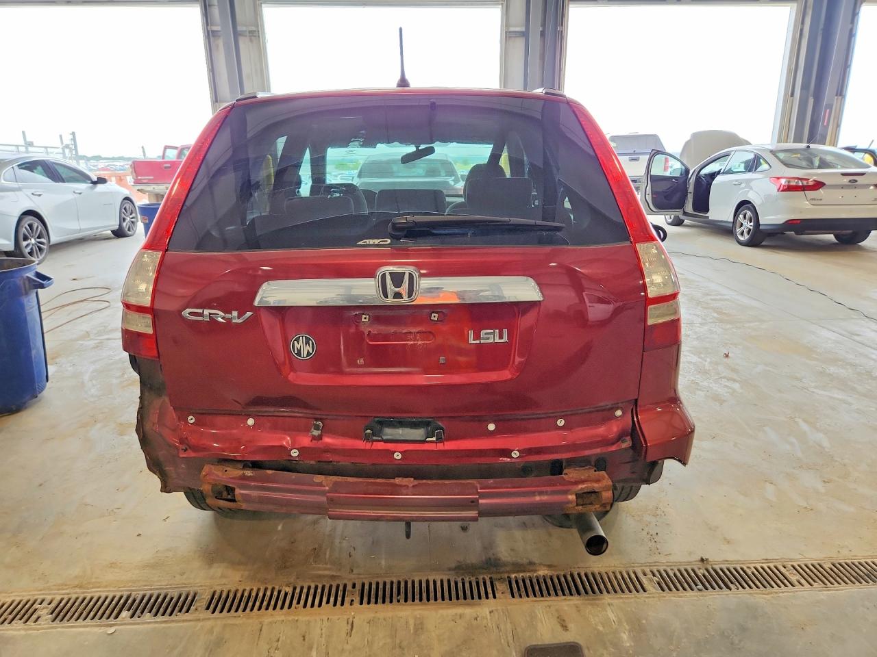 2009 Honda Cr-v Ex Бордовый vin: 3CZRE48549G702311