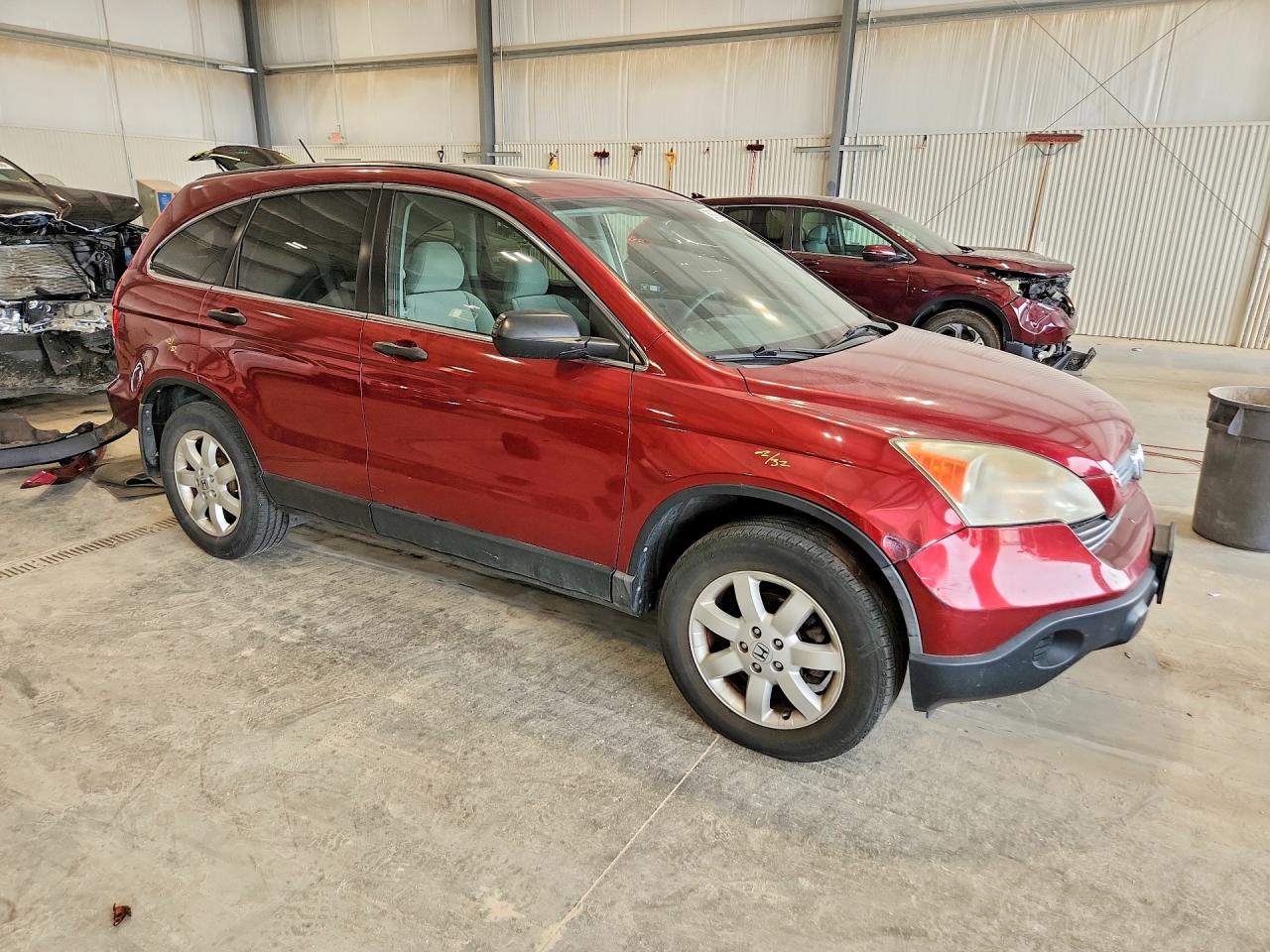 2009 Honda Cr-v Ex Бордовый vin: 3CZRE48549G702311