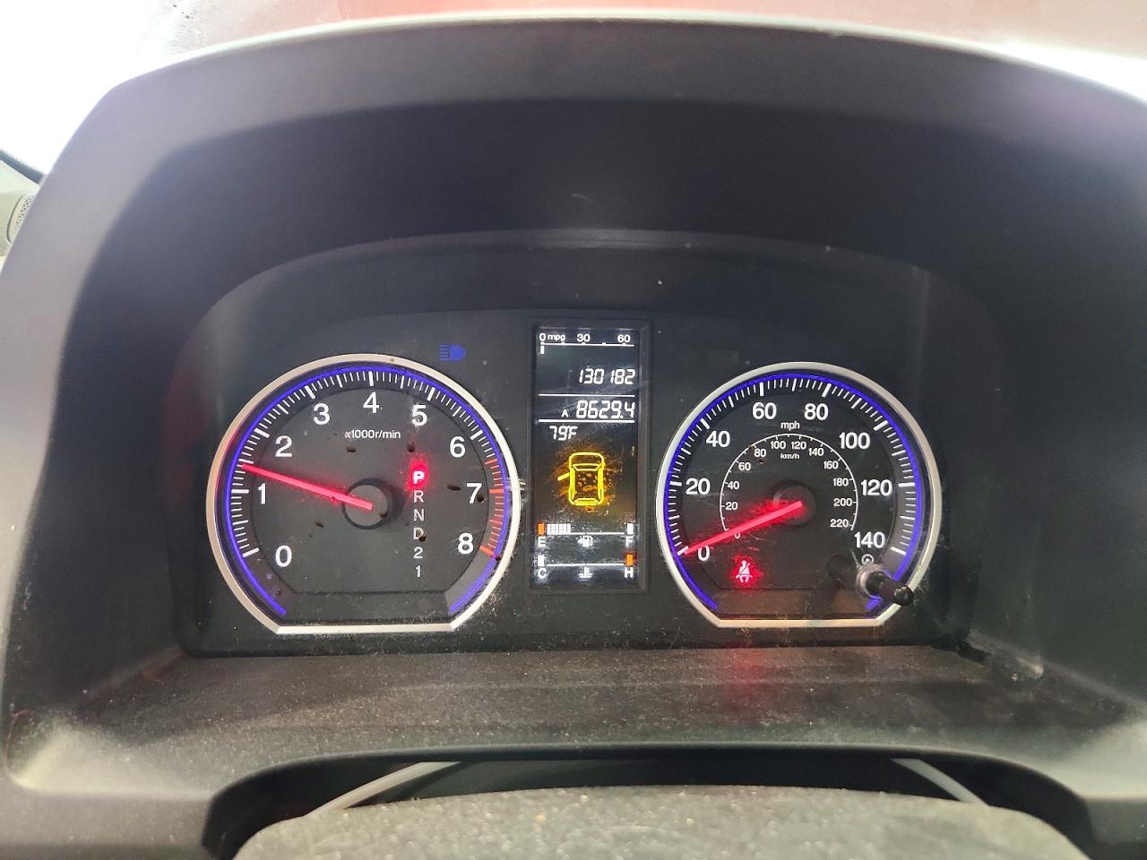 2009 Honda Cr-v Ex Бордовый vin: 3CZRE48549G702311