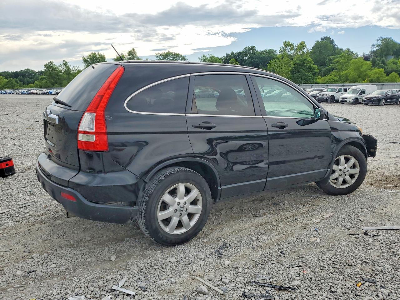 2009 Honda Cr-v Ex Black vin: 3CZRE48549G702812