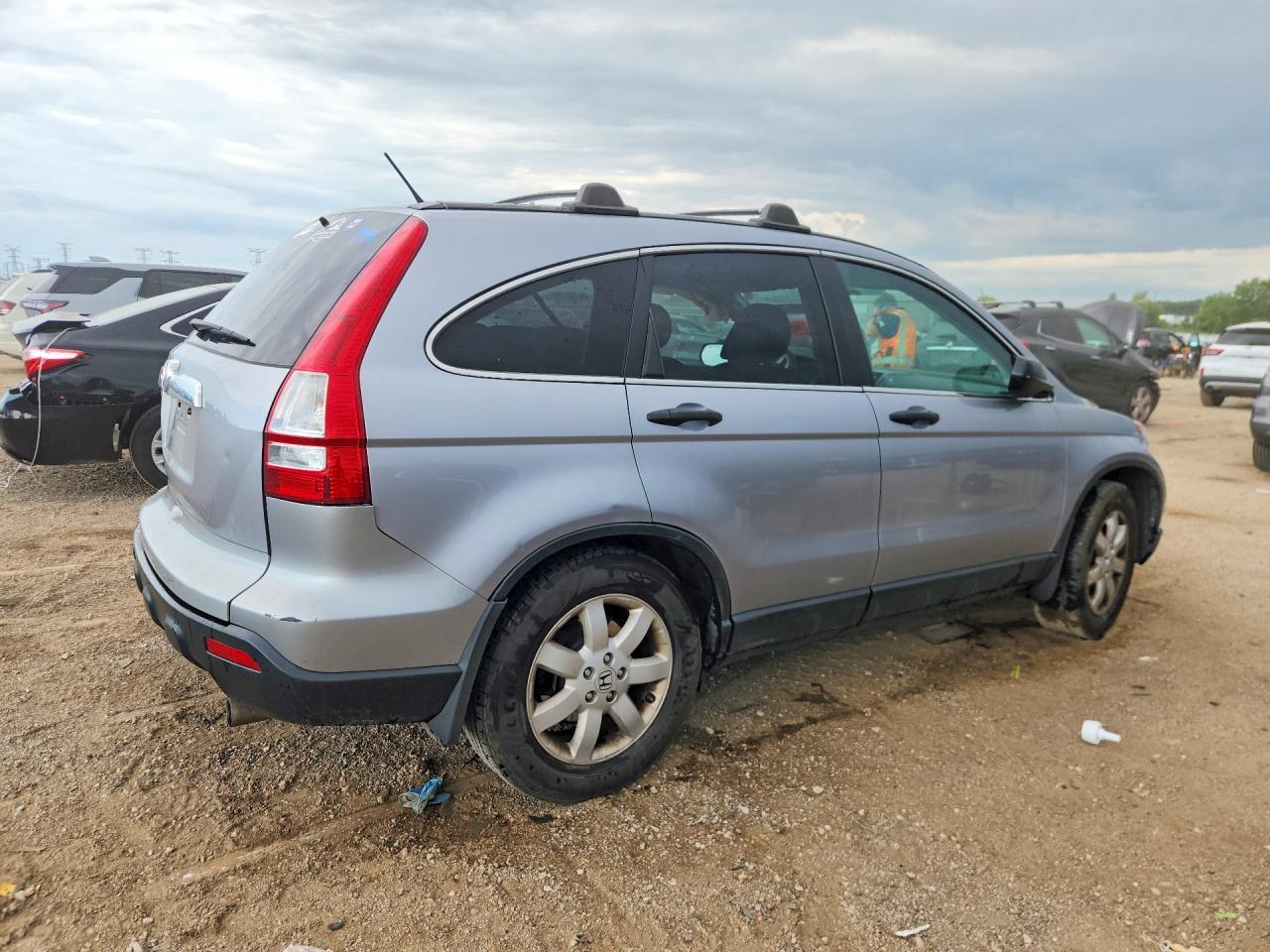 2008 Honda Cr-v Ex Silver vin: 3CZRE48558G701067