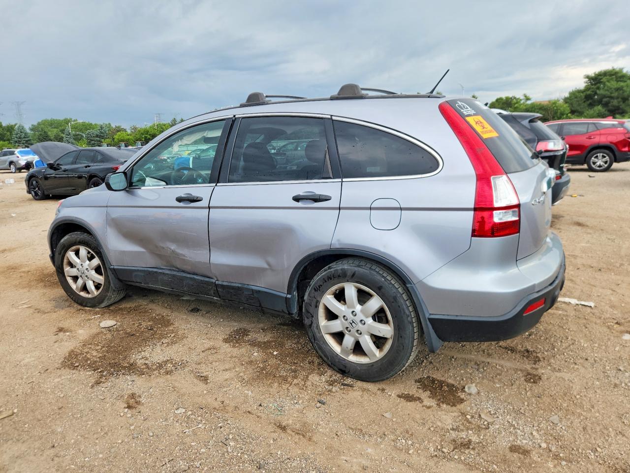 2008 Honda Cr-v Ex Silver vin: 3CZRE48558G701067