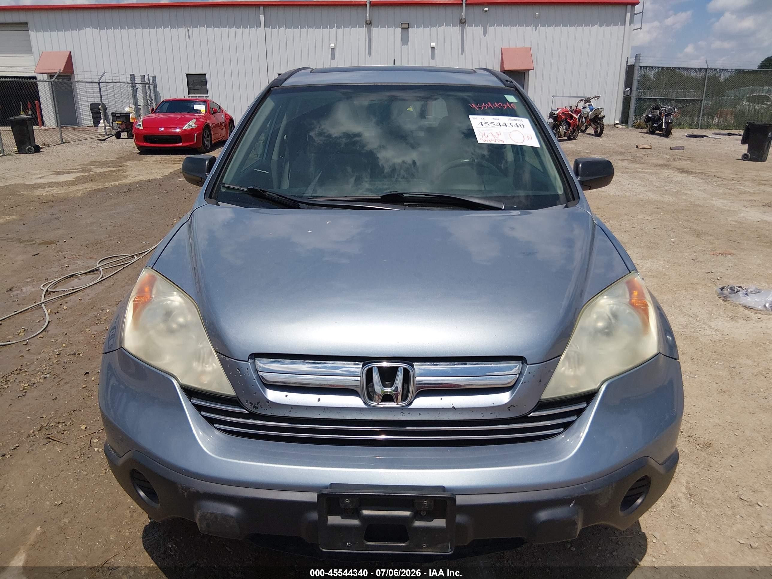 2008 Honda Cr-v Ex Синий vin: 3CZRE48558G701215