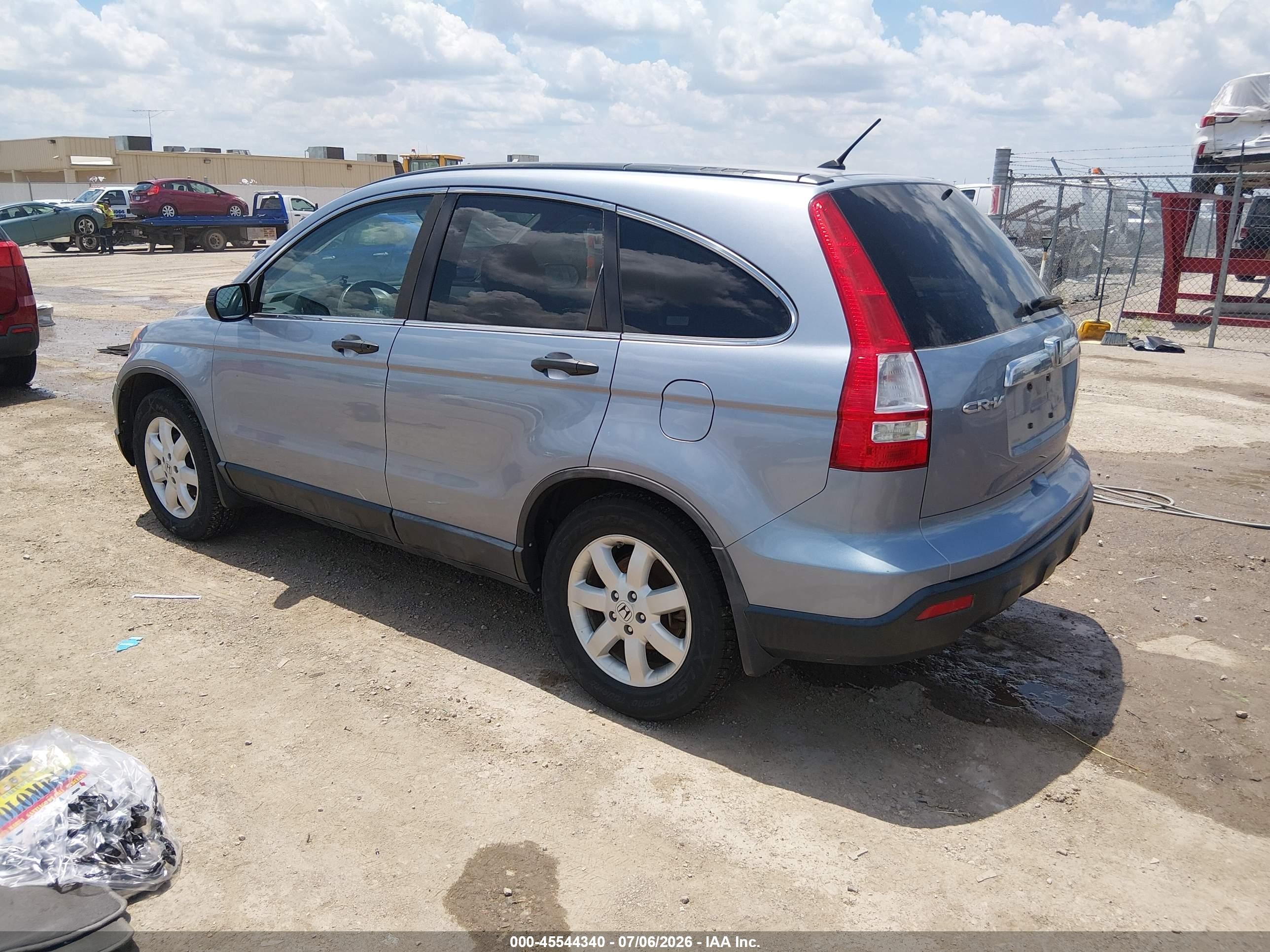 2008 Honda Cr-v Ex Синий vin: 3CZRE48558G701215
