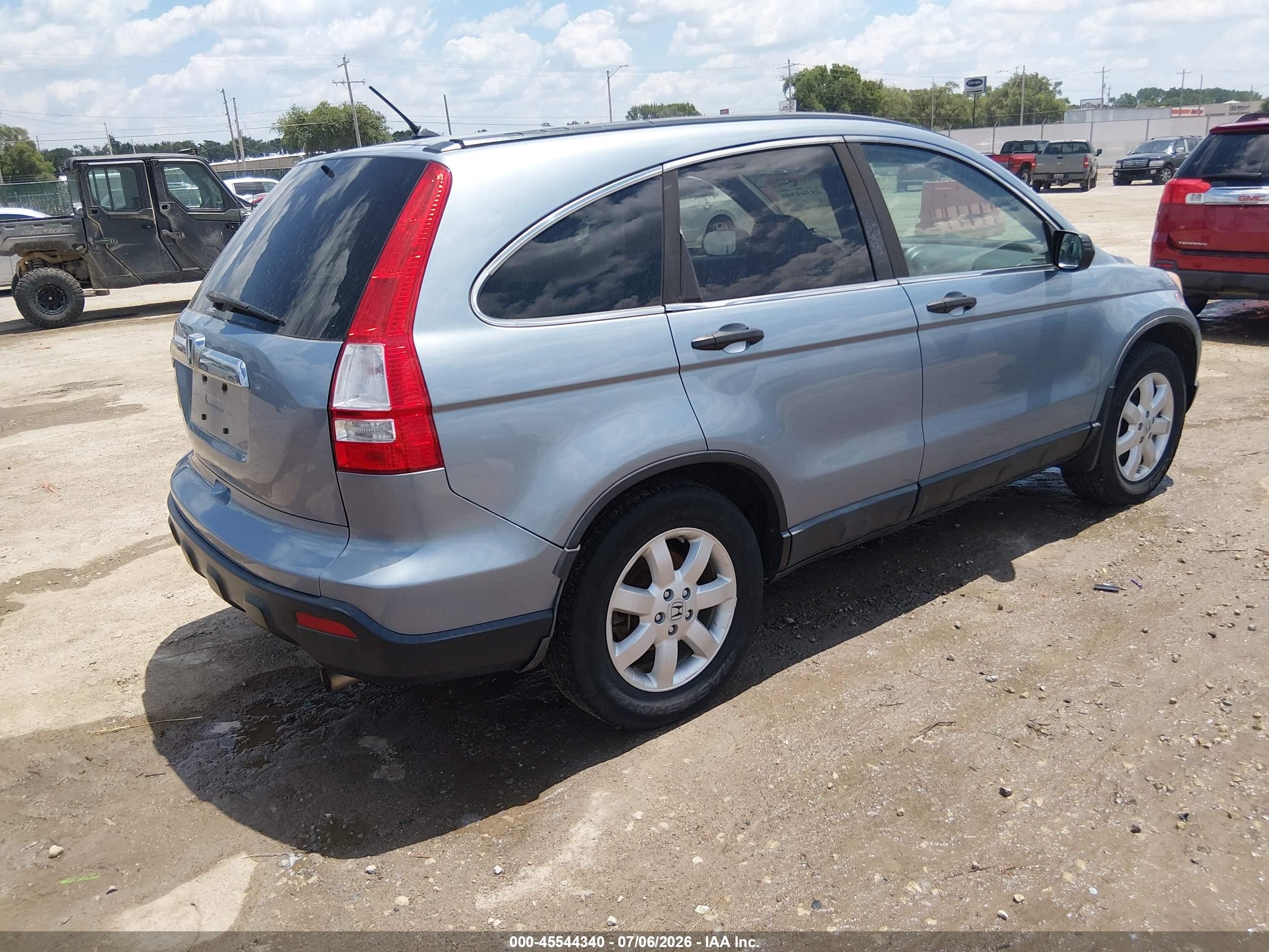 2008 Honda Cr-v Ex Синий vin: 3CZRE48558G701215