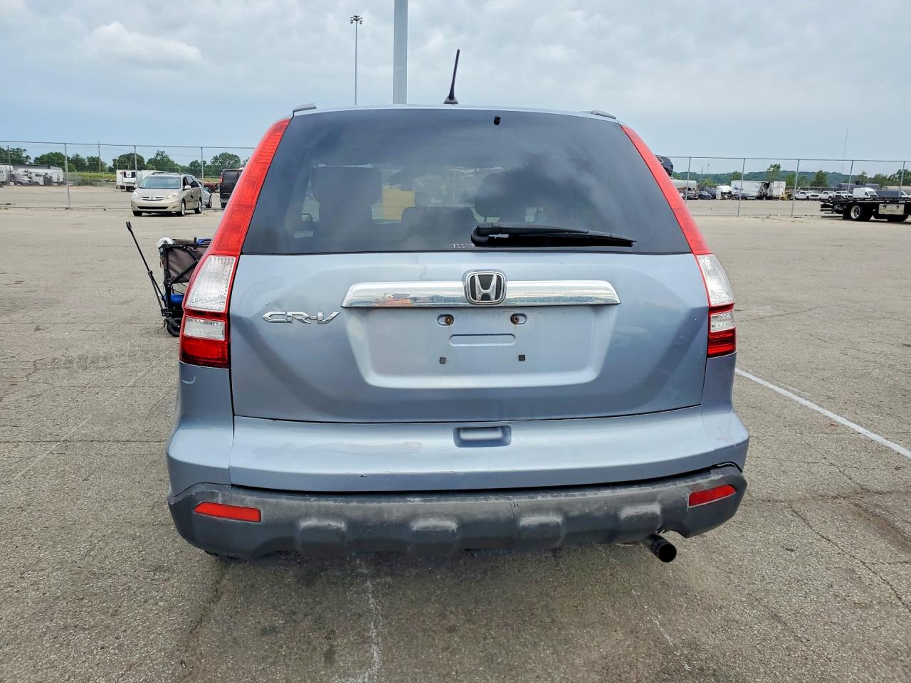2009 Honda Cr-v Ex Blue vin: 3CZRE48559G700132