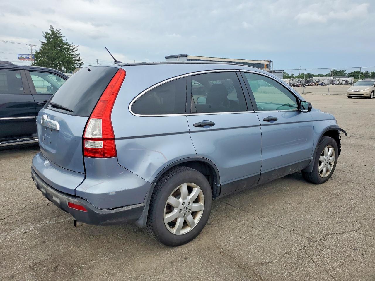 2009 Honda Cr-v Ex Blue vin: 3CZRE48559G700132