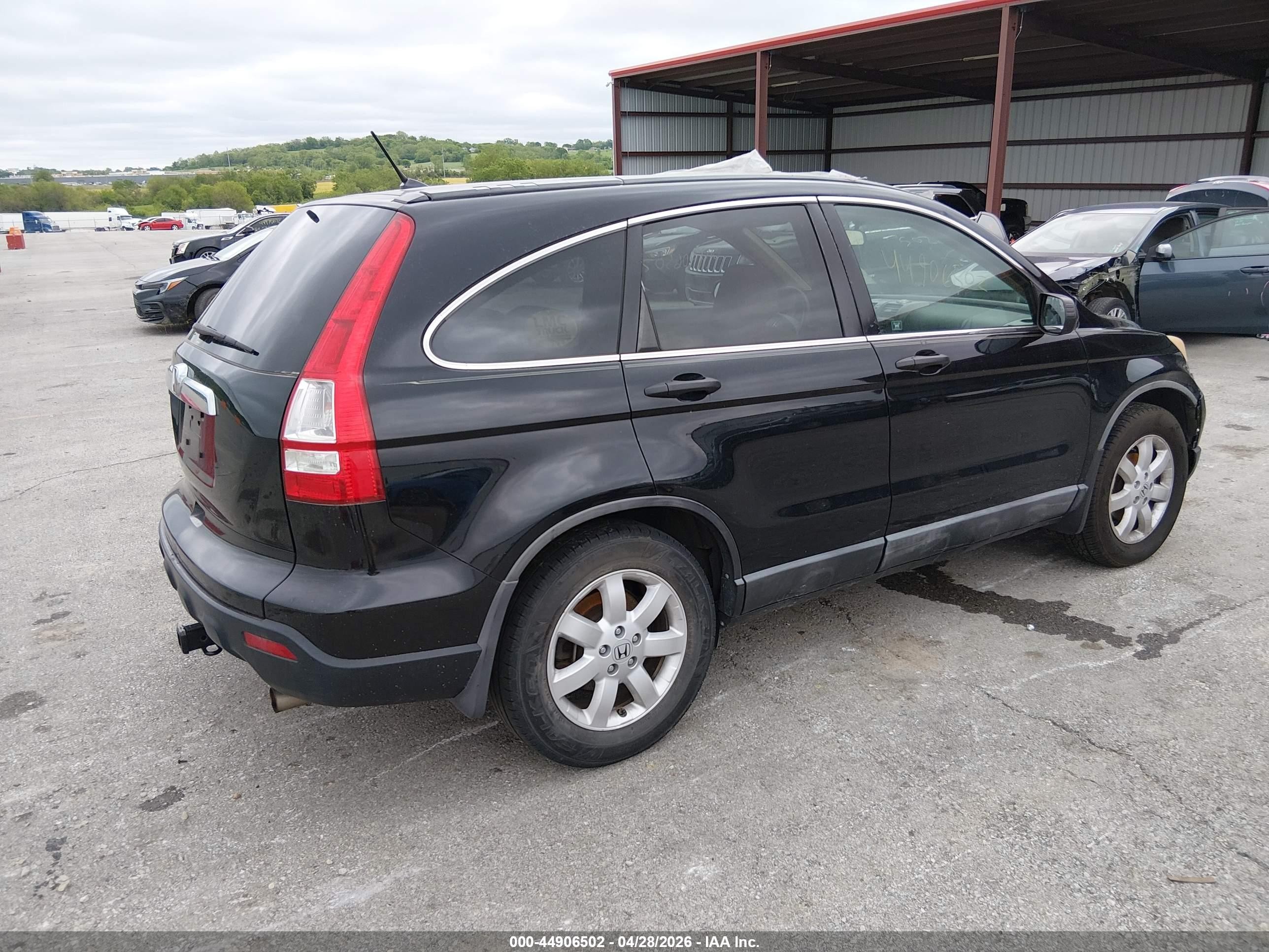 2008 Honda Cr-v Ex Black vin: 3CZRE48568G700932