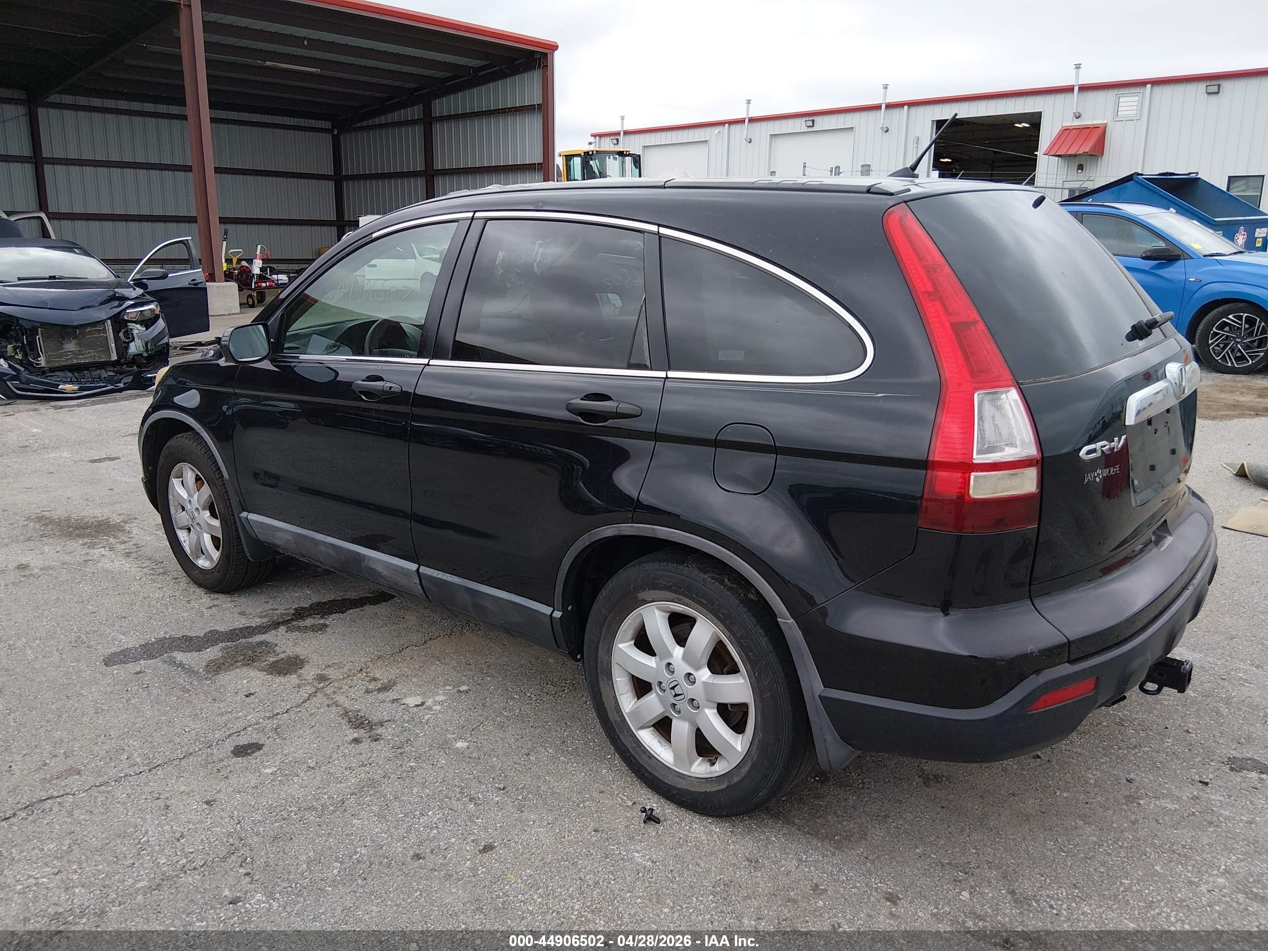 2008 Honda Cr-v Ex Black vin: 3CZRE48568G700932