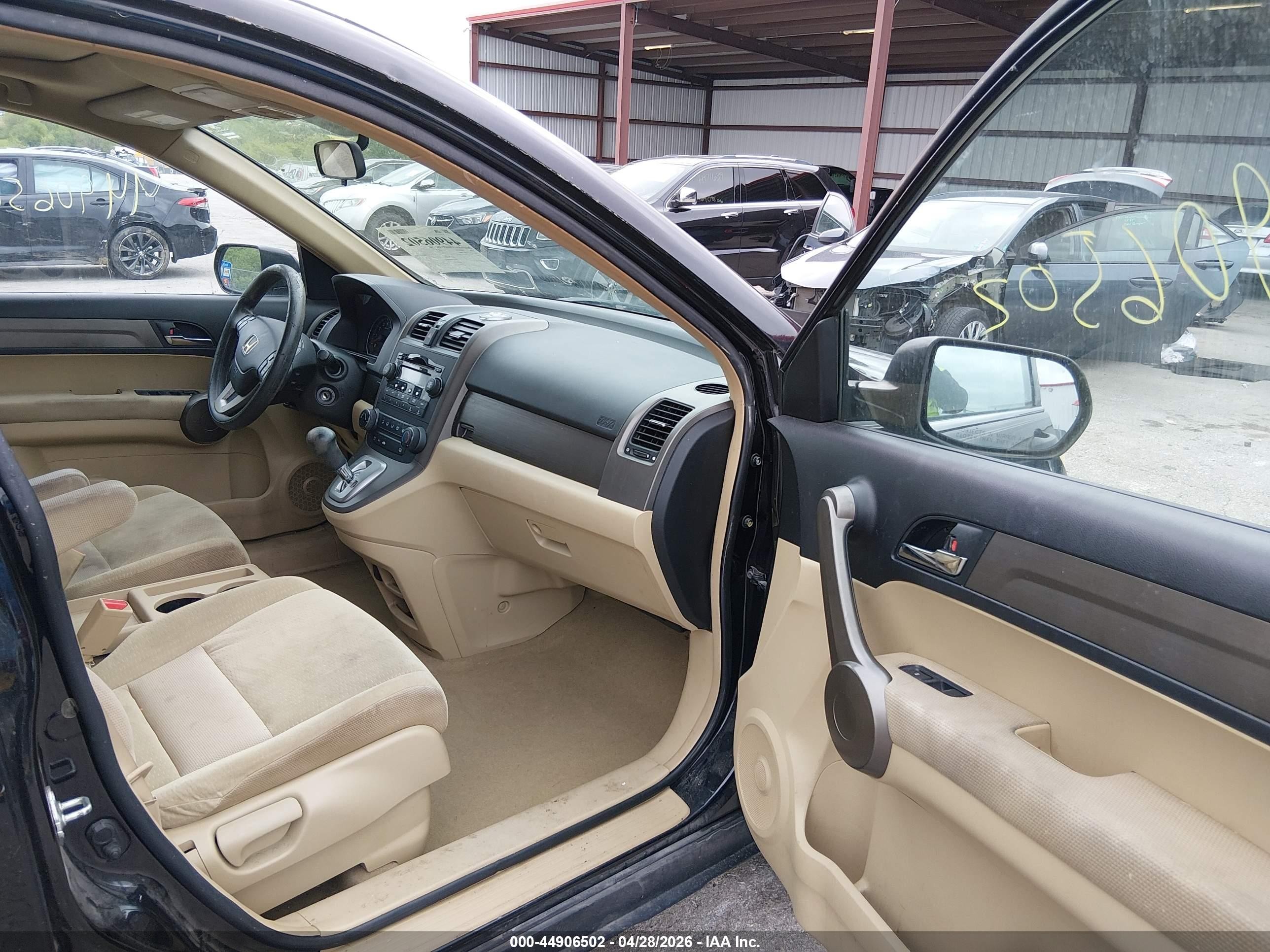 2008 Honda Cr-v Ex Black vin: 3CZRE48568G700932