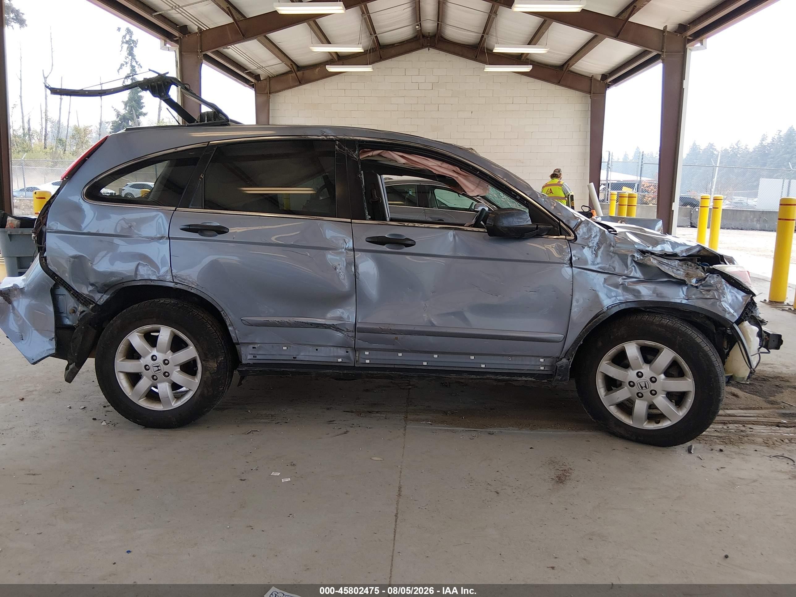 2009 Honda Cr-v Ex Blue vin: 3CZRE48579G704506