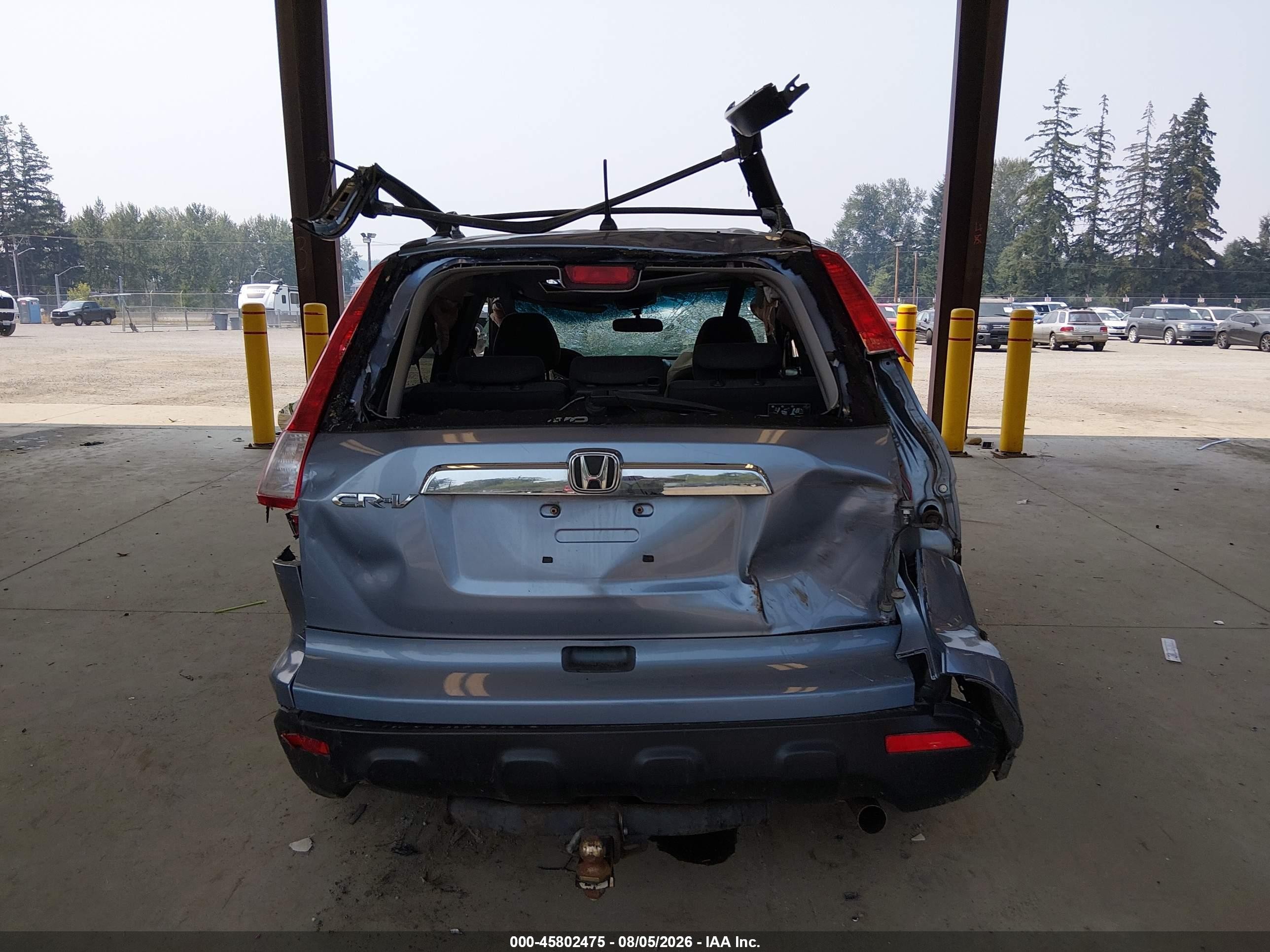 2009 Honda Cr-v Ex Blue vin: 3CZRE48579G704506