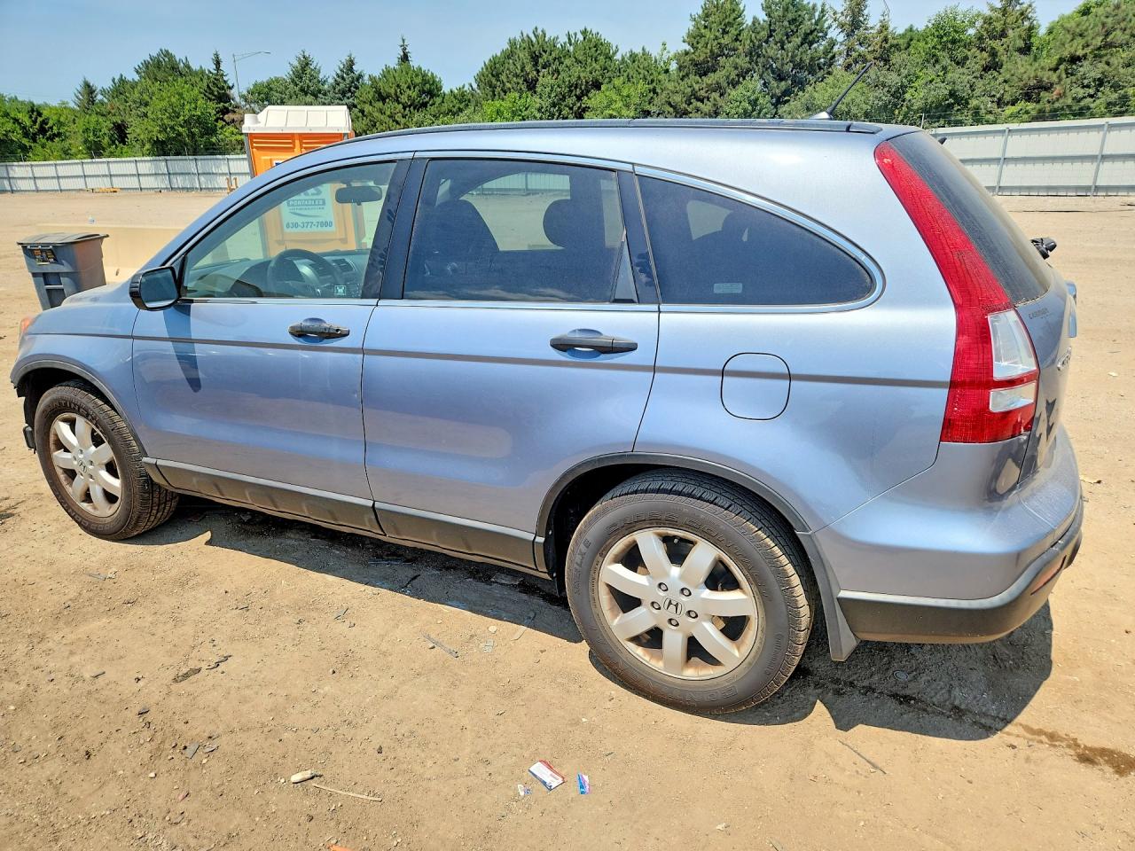 2008 Honda Cr-v Ex Blue vin: 3CZRE48588G700527