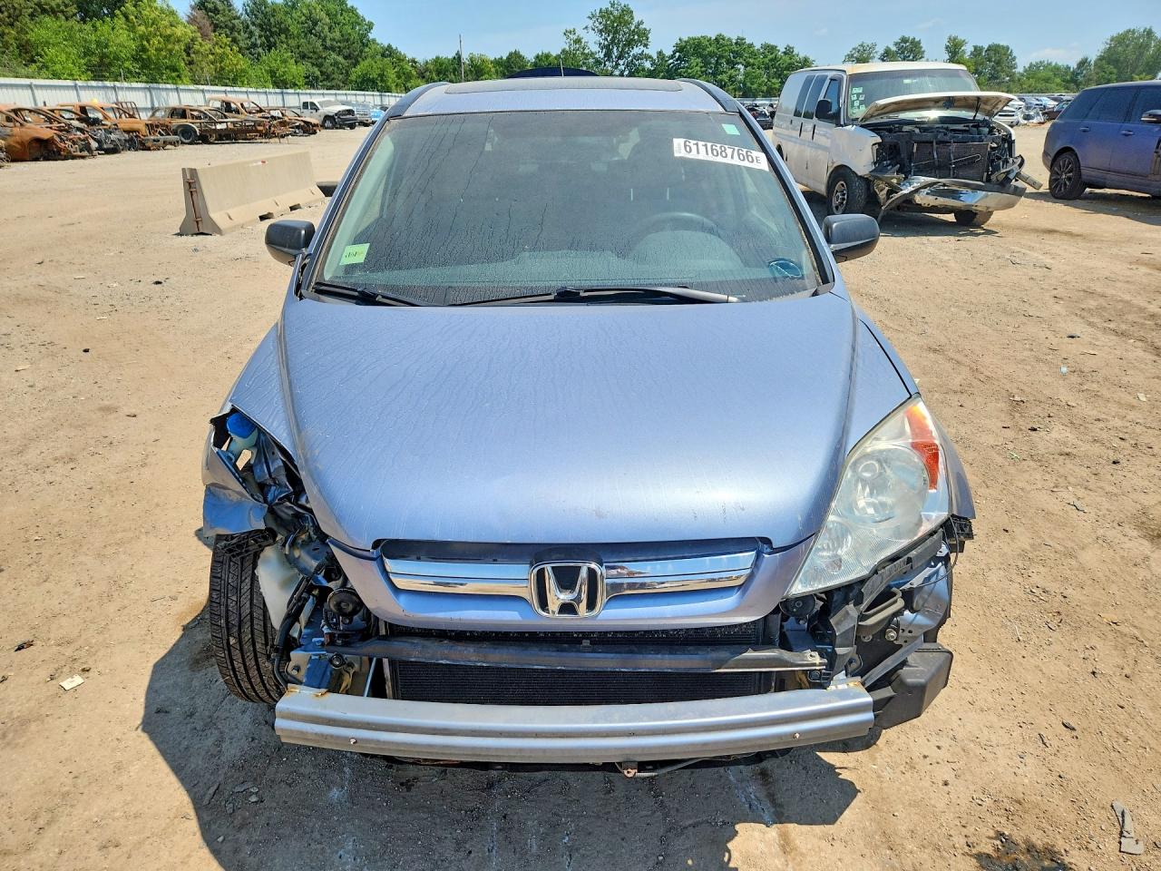 2008 Honda Cr-v Ex Blue vin: 3CZRE48588G700527