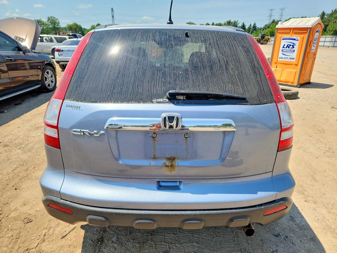 2008 Honda Cr-v Ex Blue vin: 3CZRE48588G700527
