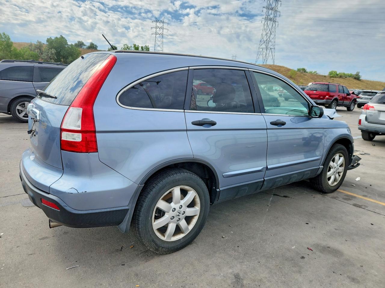 2009 Honda Cr-v Ex Blue vin: 3CZRE48589G701680