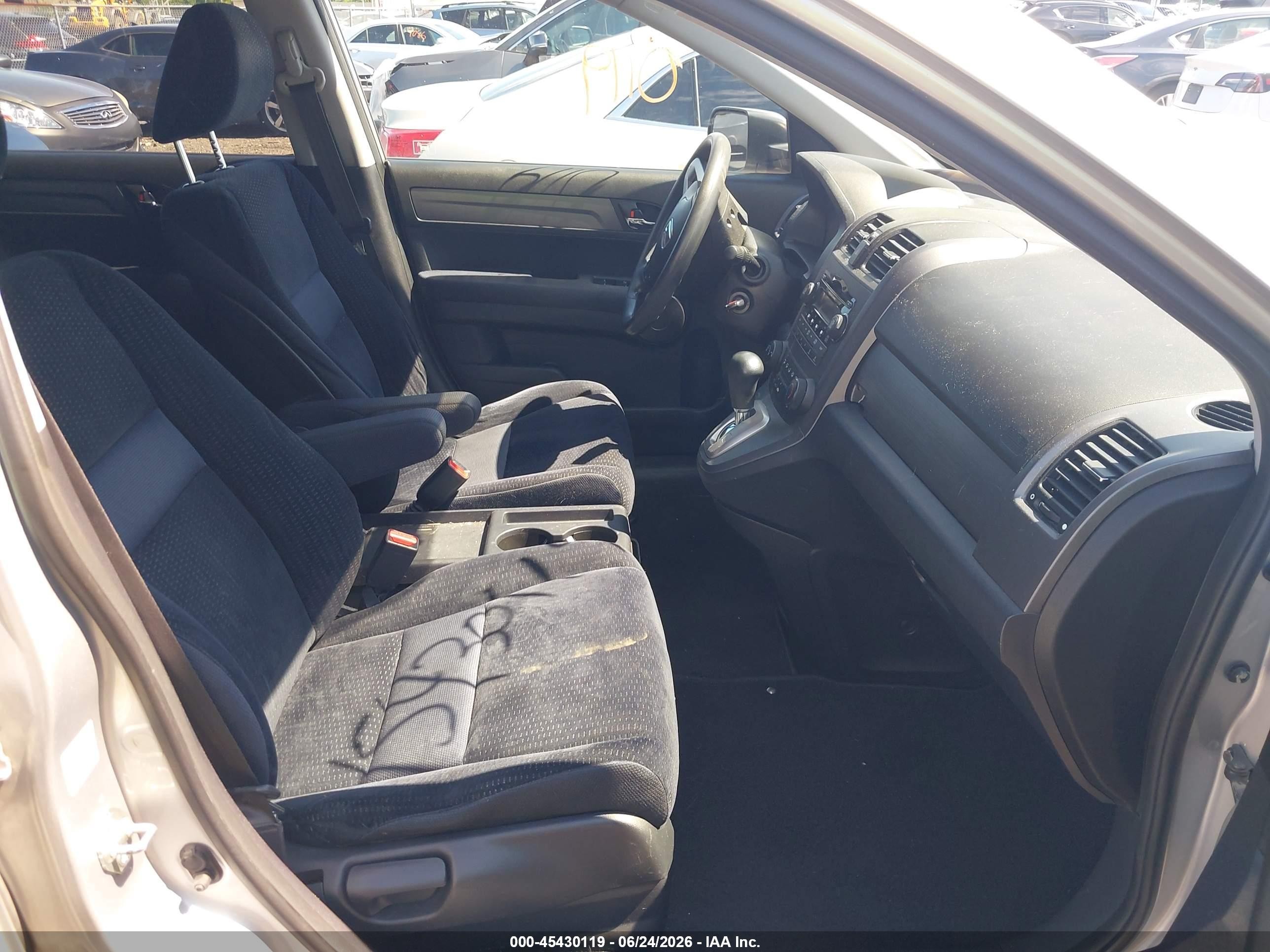 2009 Honda Cr-v Ex Silver vin: 3CZRE48589G704076