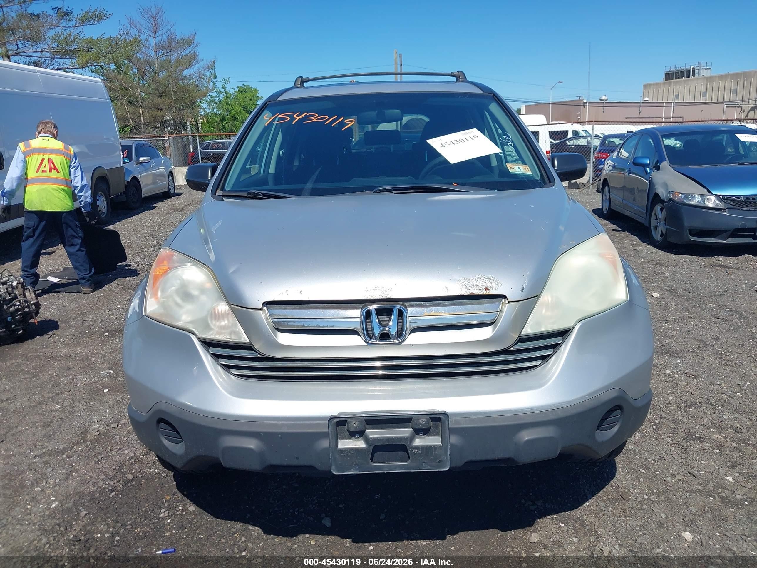 2009 Honda Cr-v Ex Silver vin: 3CZRE48589G704076