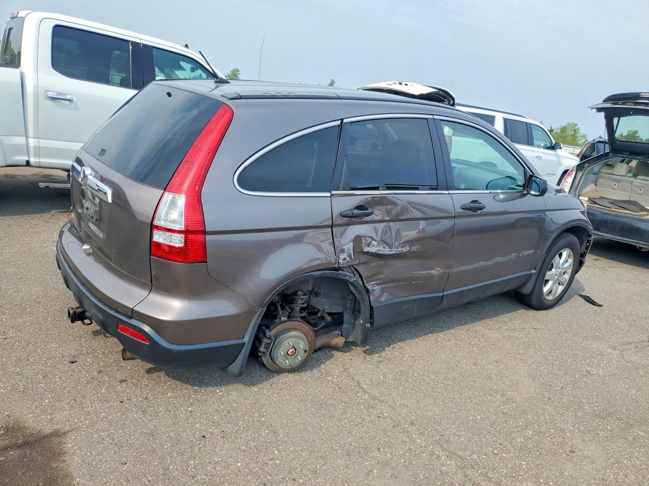 2009 Honda Cr-v Ex Brown vin: 3CZRE48599G701025