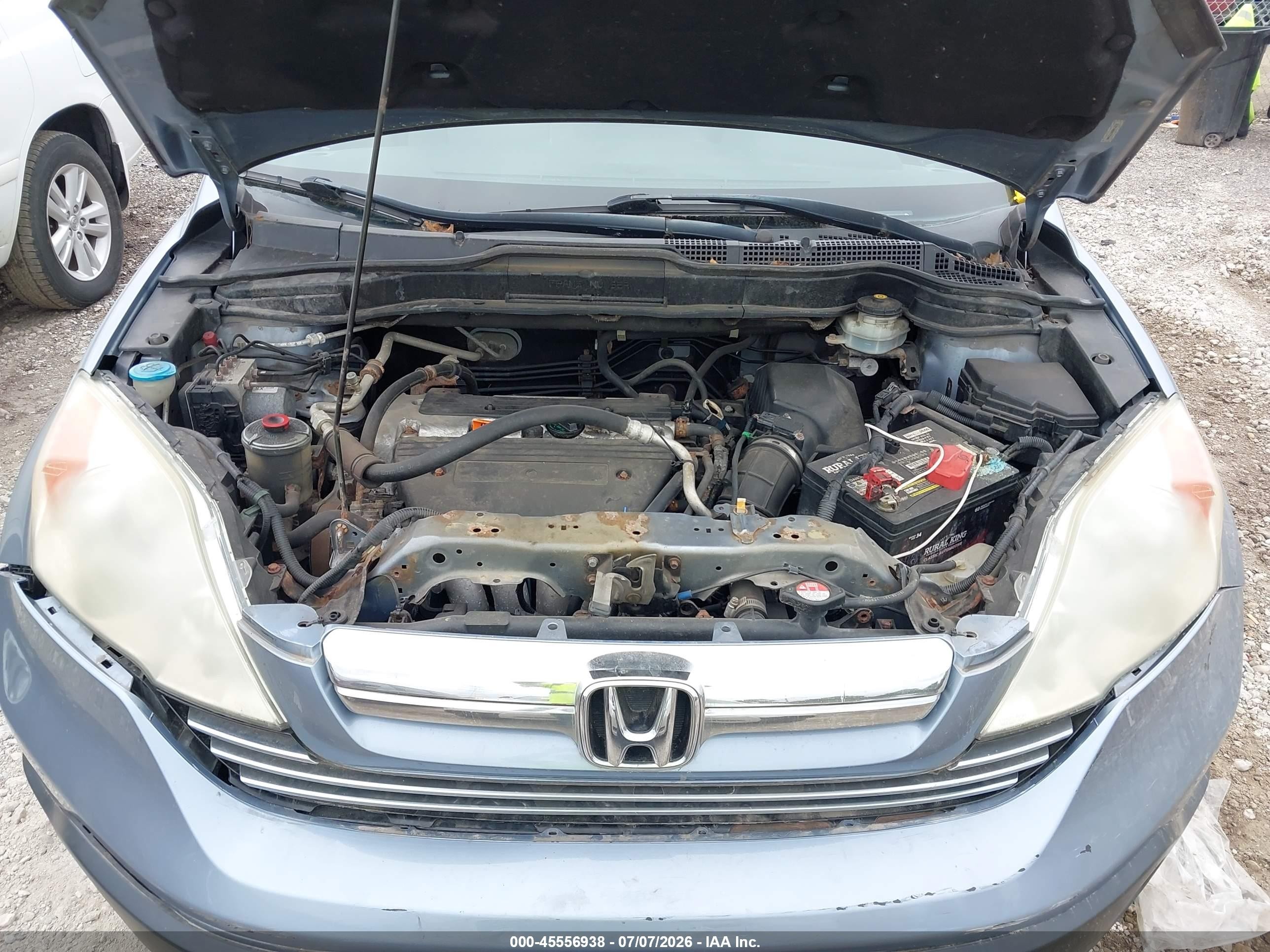 2009 Honda Cr-v Ex Blue vin: 3CZRE48599G702448