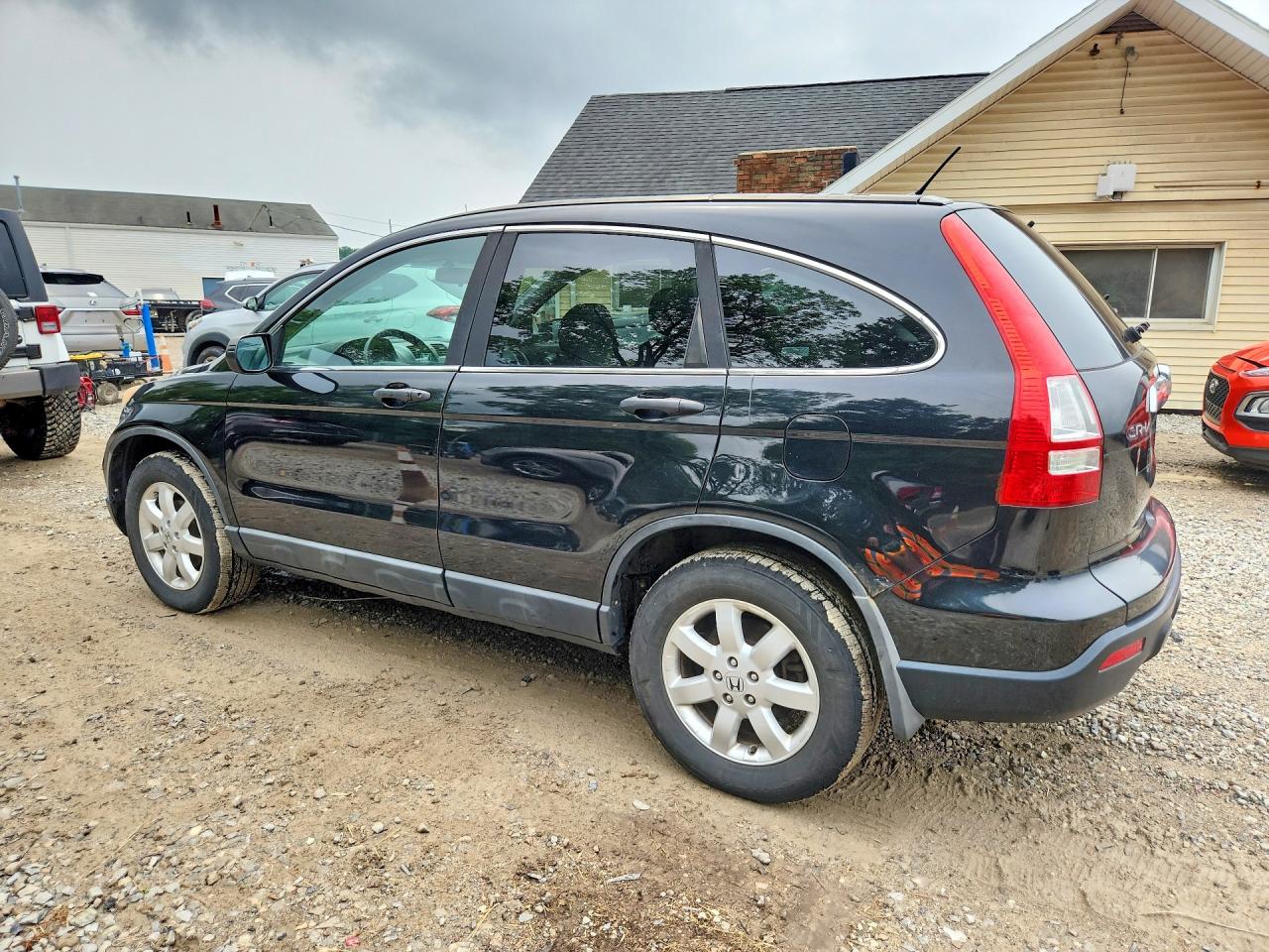 2009 Honda Cr-v Ex Black vin: 3CZRE48599G703535