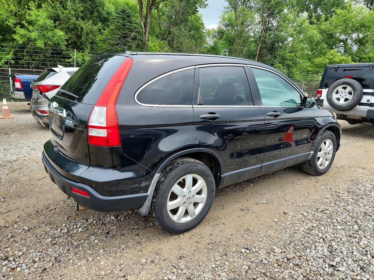 2009 Honda Cr-v Ex Black vin: 3CZRE48599G703535