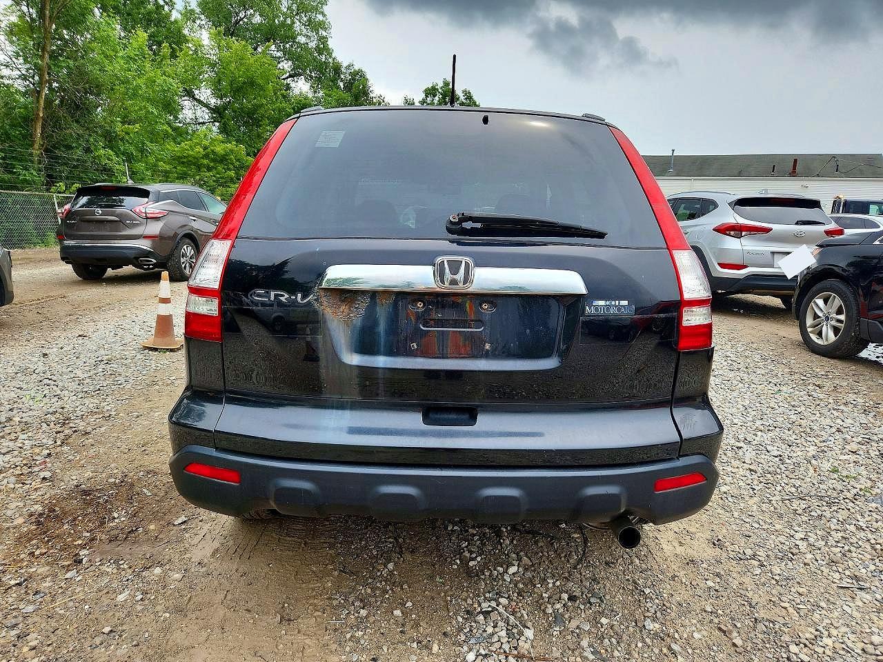 2009 Honda Cr-v Ex Black vin: 3CZRE48599G703535