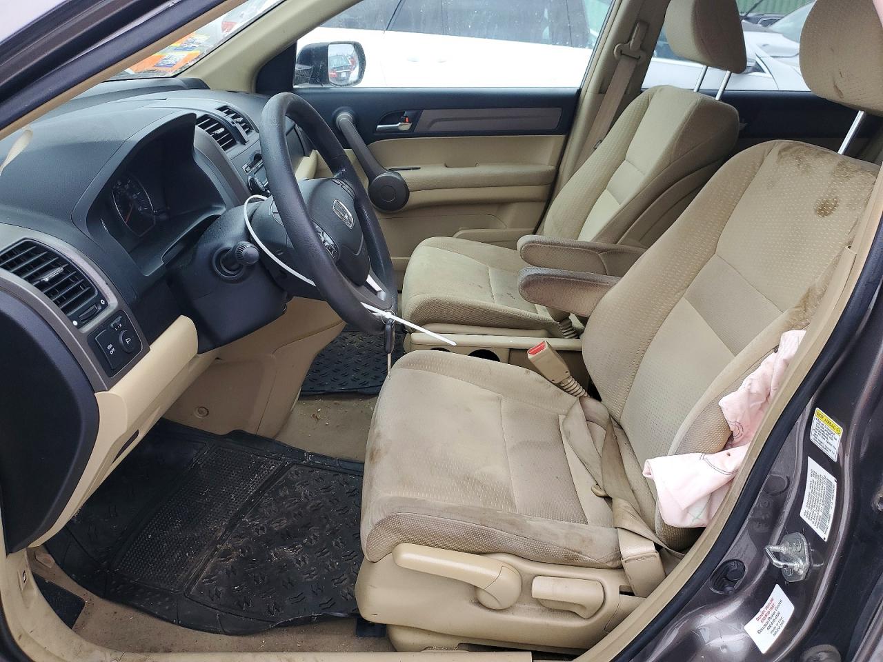 2009 Honda Cr-v Ex Gray vin: 3CZRE48599G707004
