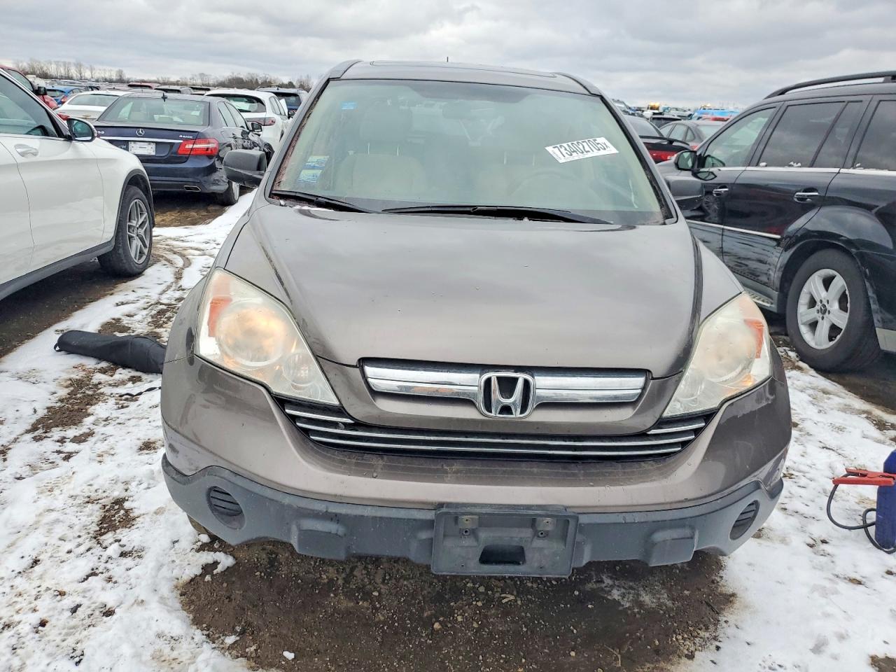 2009 Honda Cr-v Ex Gray vin: 3CZRE48599G707004