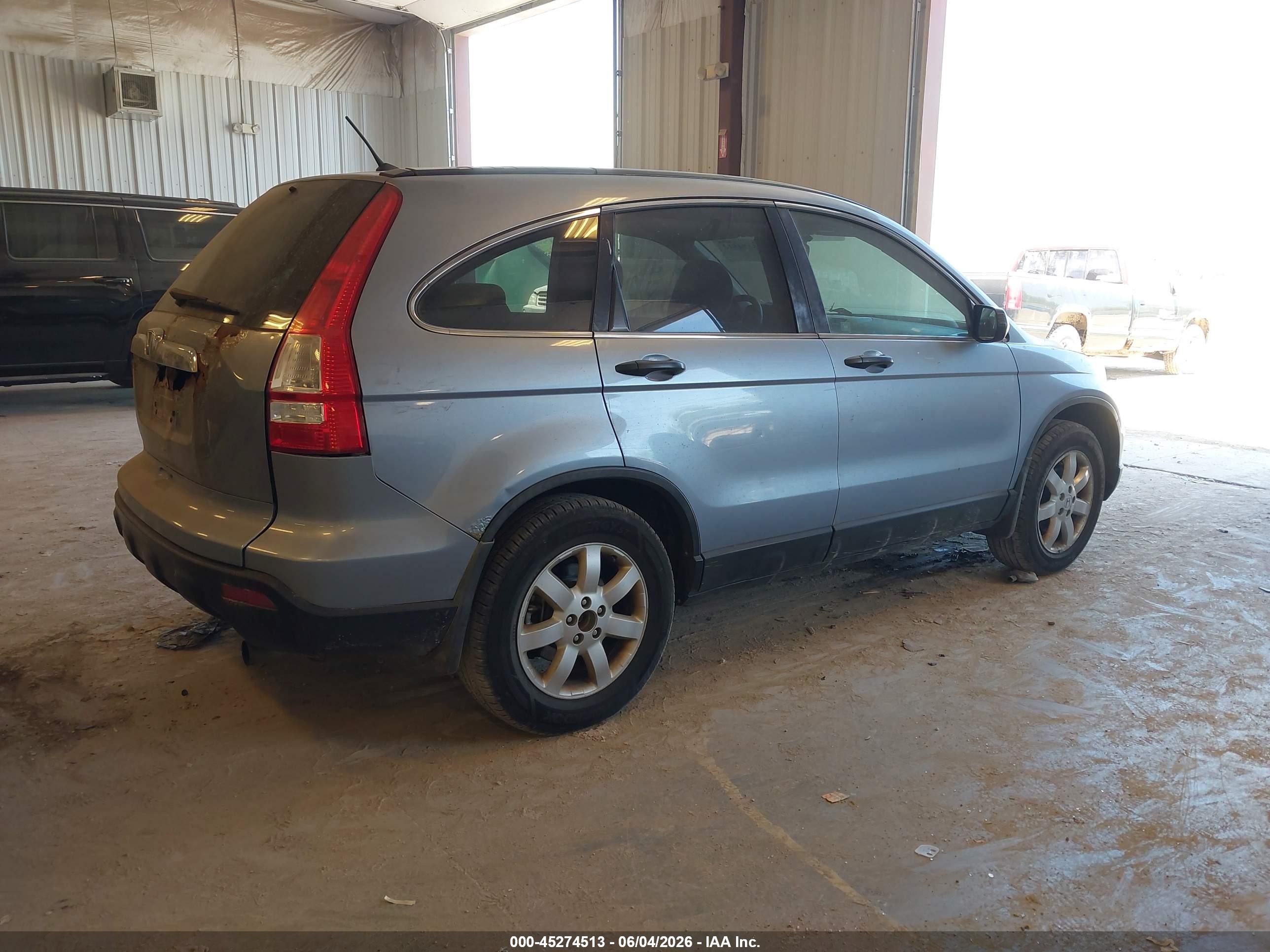 2008 Honda Cr-v Ex Light Blue vin: 3CZRE485X8G703476