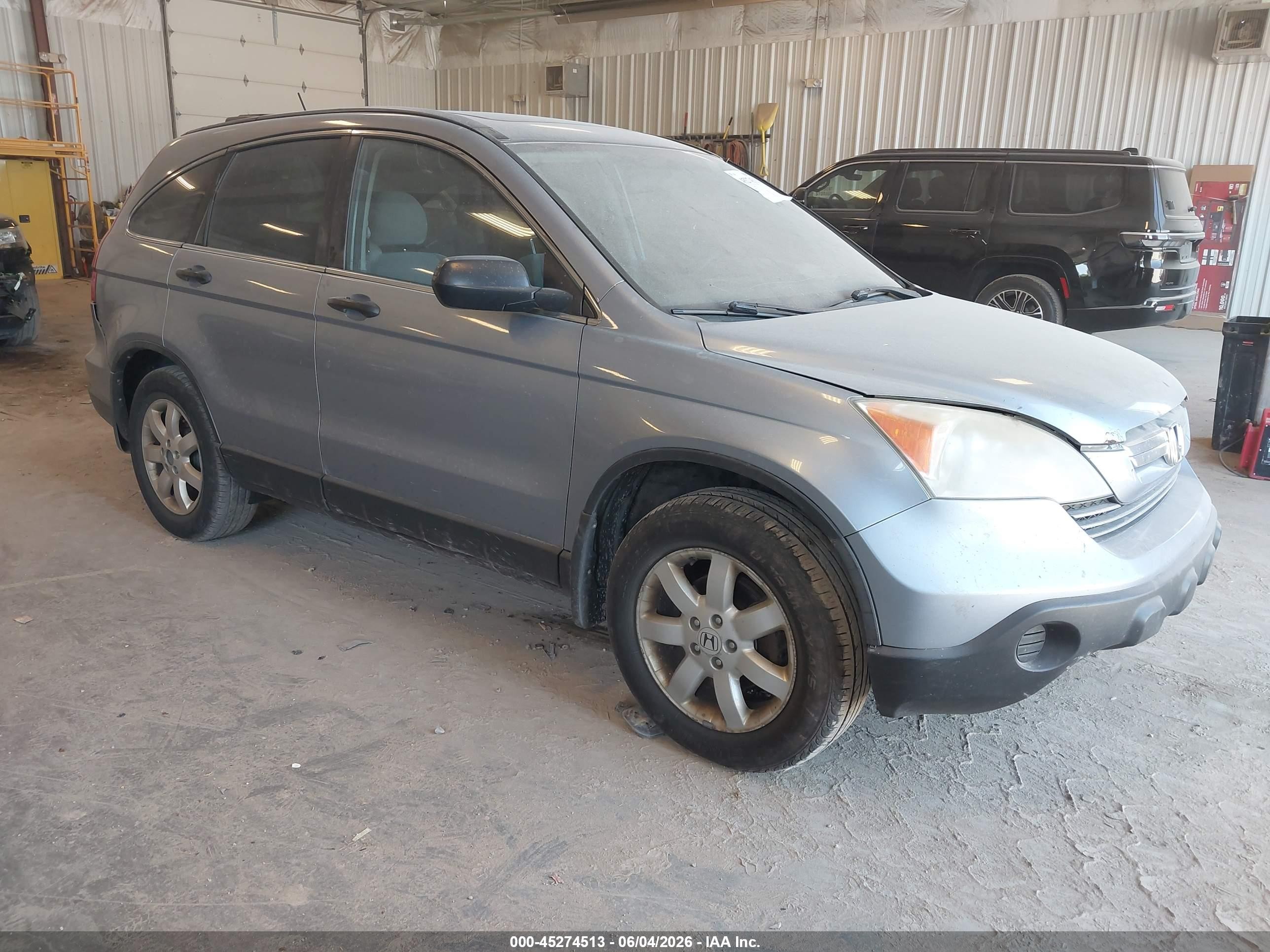 2008 Honda Cr-v Ex Light Blue vin: 3CZRE485X8G703476