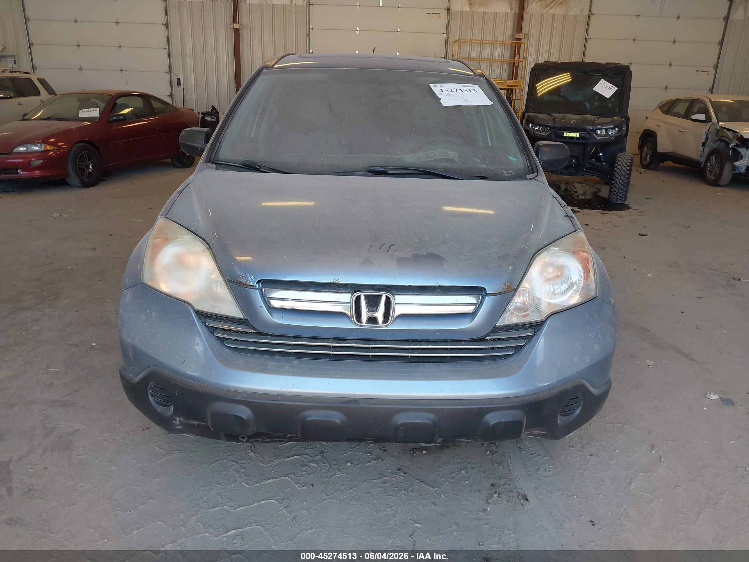2008 Honda Cr-v Ex Light Blue vin: 3CZRE485X8G703476