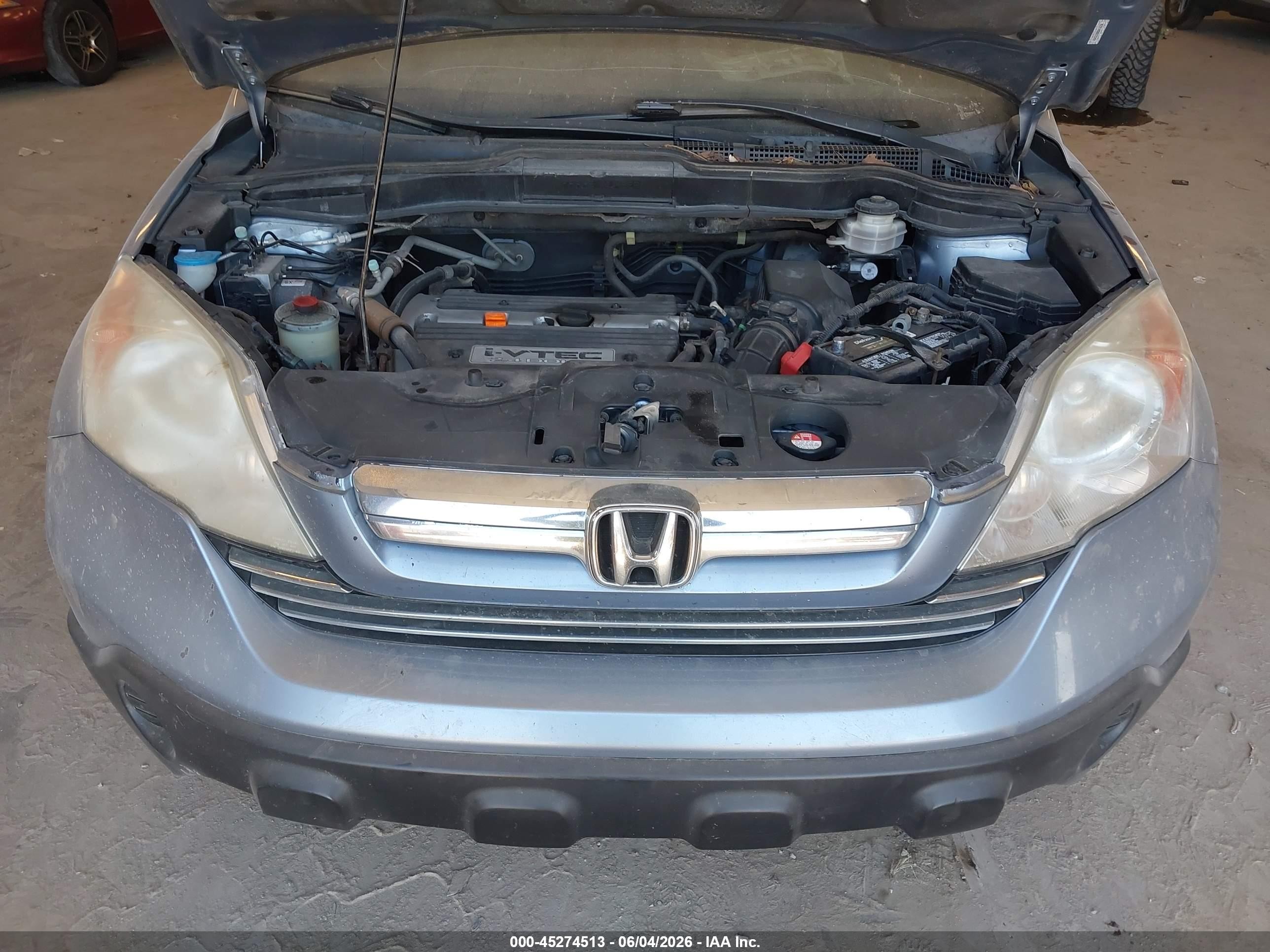 2008 Honda Cr-v Ex Light Blue vin: 3CZRE485X8G703476
