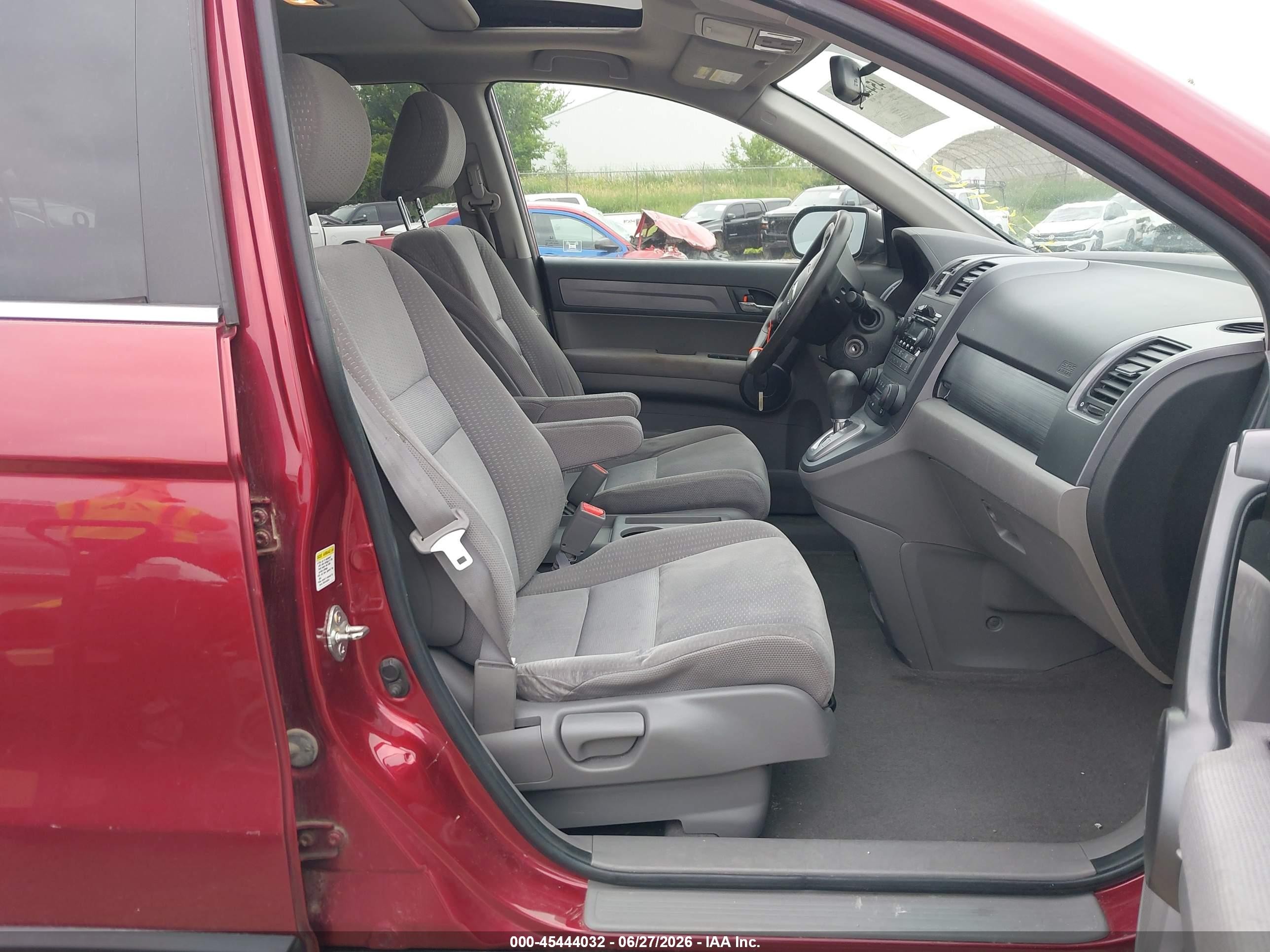 2009 Honda Cr-v Ex Red vin: 3CZRE485X9G700062