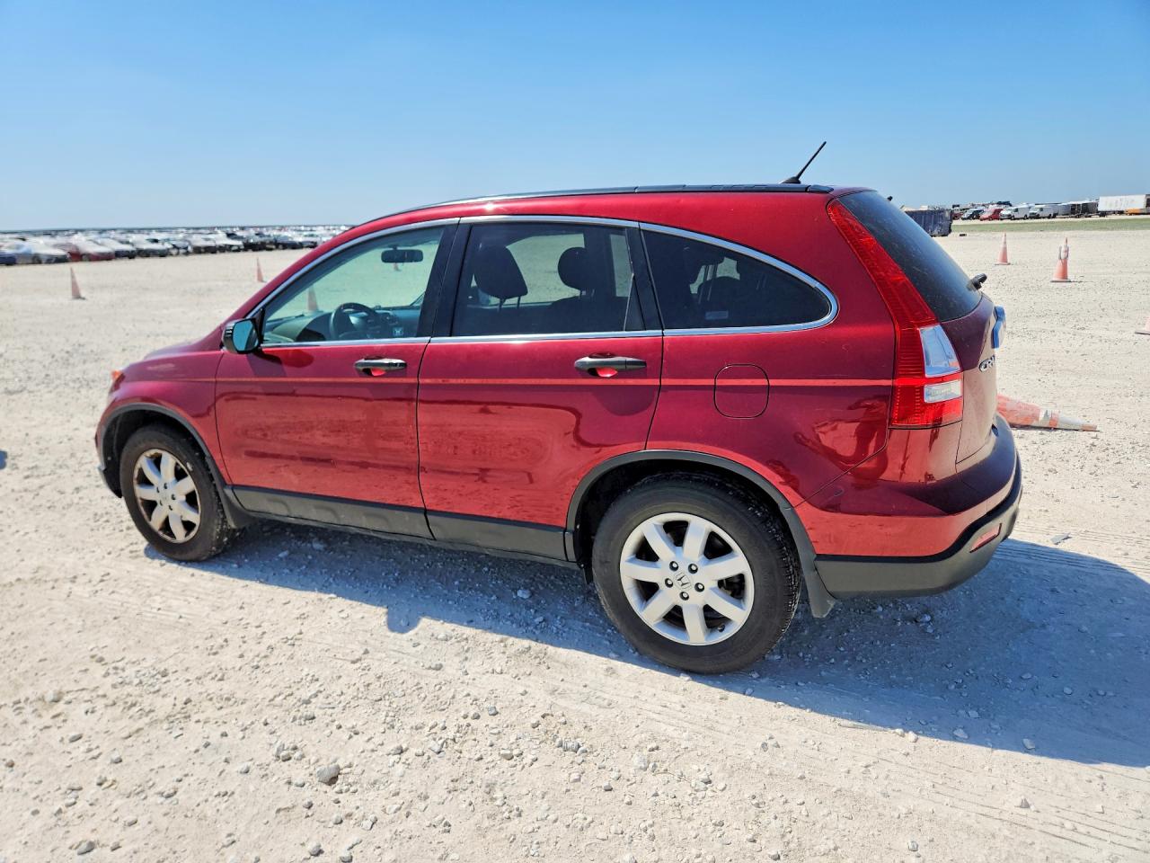 2009 Honda Cr-v Ex Red vin: 3CZRE485X9G700062