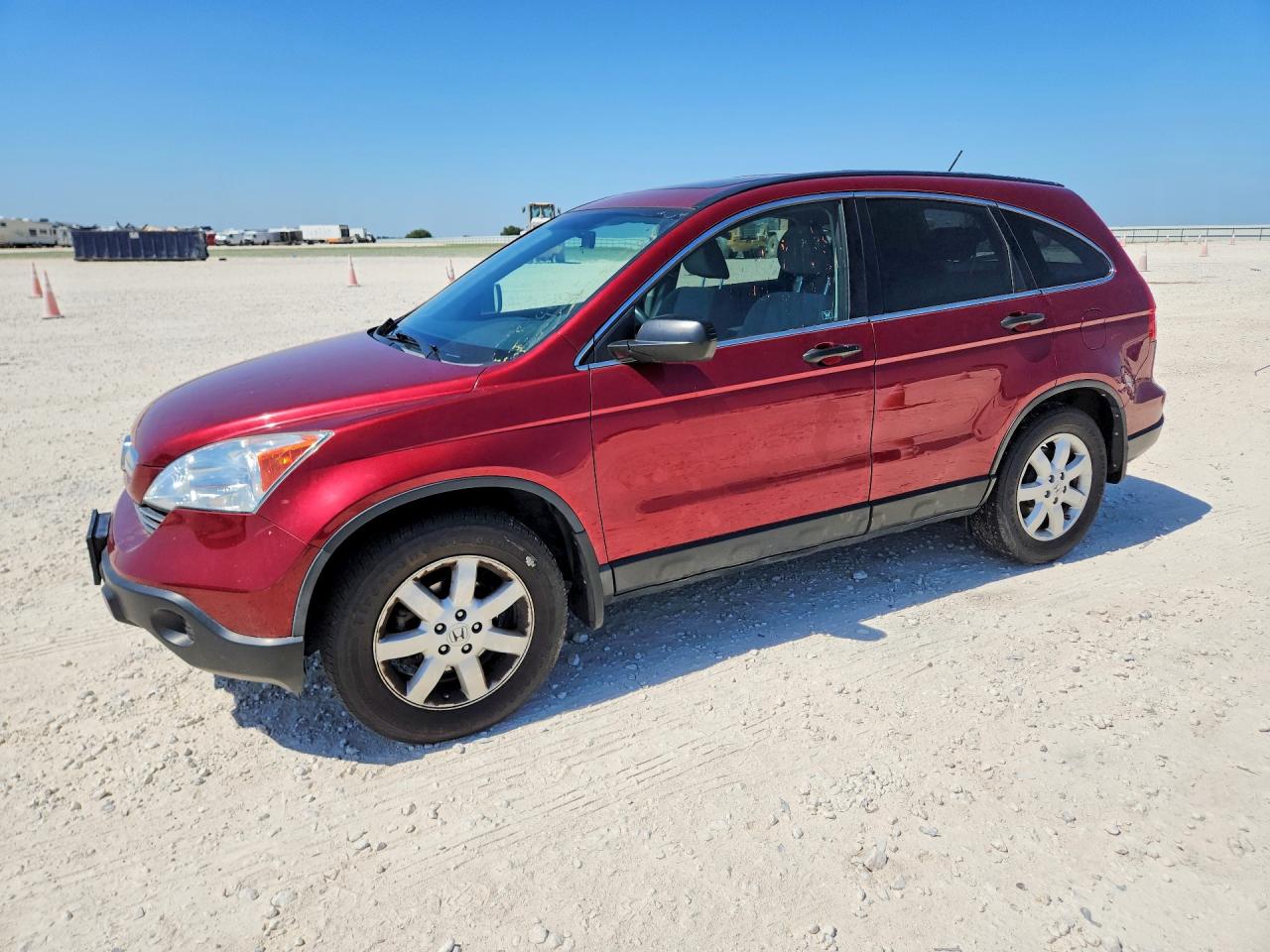 2009 Honda Cr-v Ex Red vin: 3CZRE485X9G700062