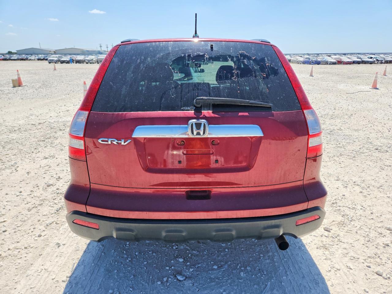 2009 Honda Cr-v Ex Red vin: 3CZRE485X9G700062
