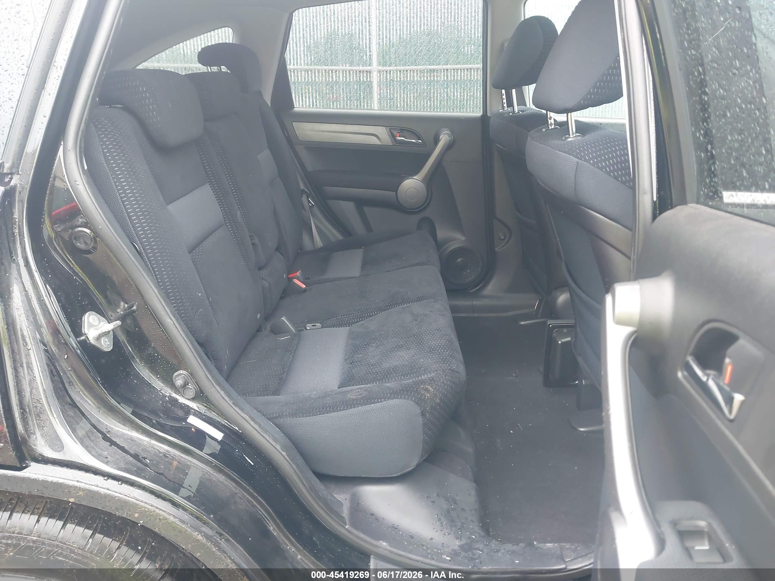 2009 Honda Cr-v Ex Black vin: 3CZRE485X9G700949