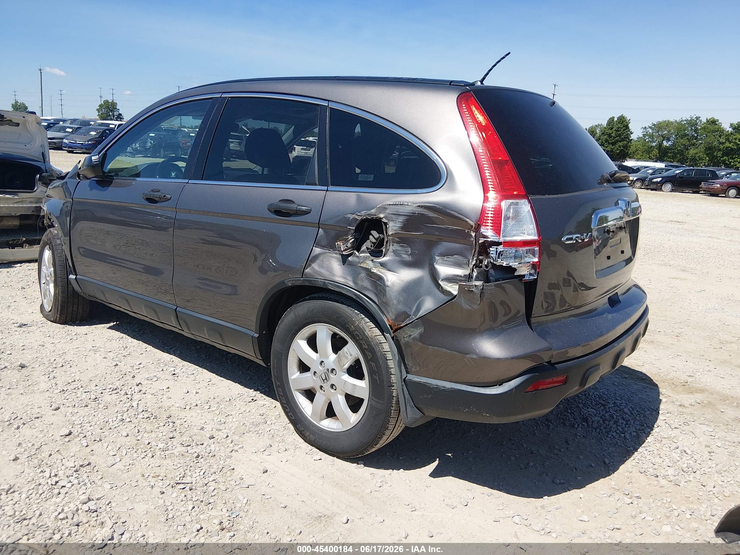 2009 Honda Cr-v Ex Gray vin: 3CZRE485X9G703379