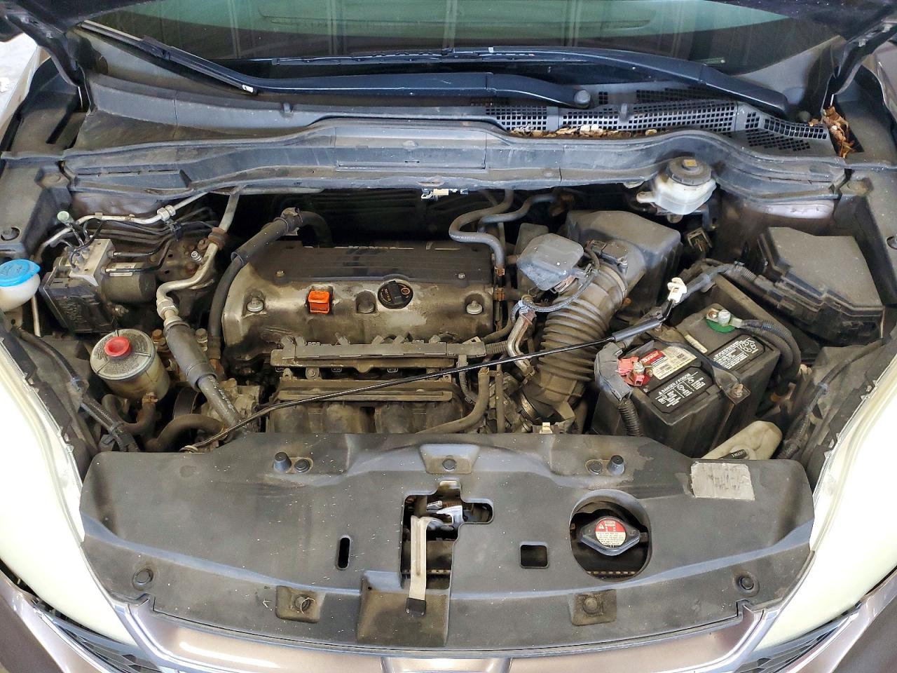 2010 Honda Cr-v Ex Gray vin: 3CZRE4H50AG702178