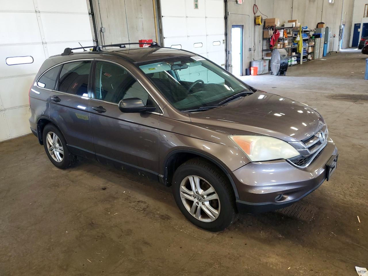 2010 Honda Cr-v Ex Gray vin: 3CZRE4H50AG702178