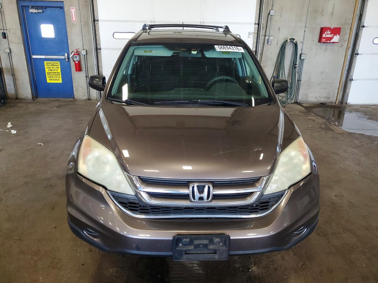 2010 Honda Cr-v Ex Gray vin: 3CZRE4H50AG702178
