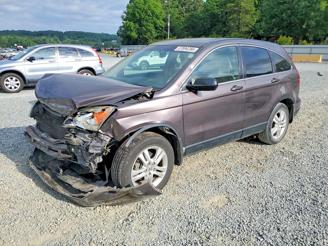 2011 Honda Cr-v Ex Charcoal vin: 3CZRE4H50BG705048