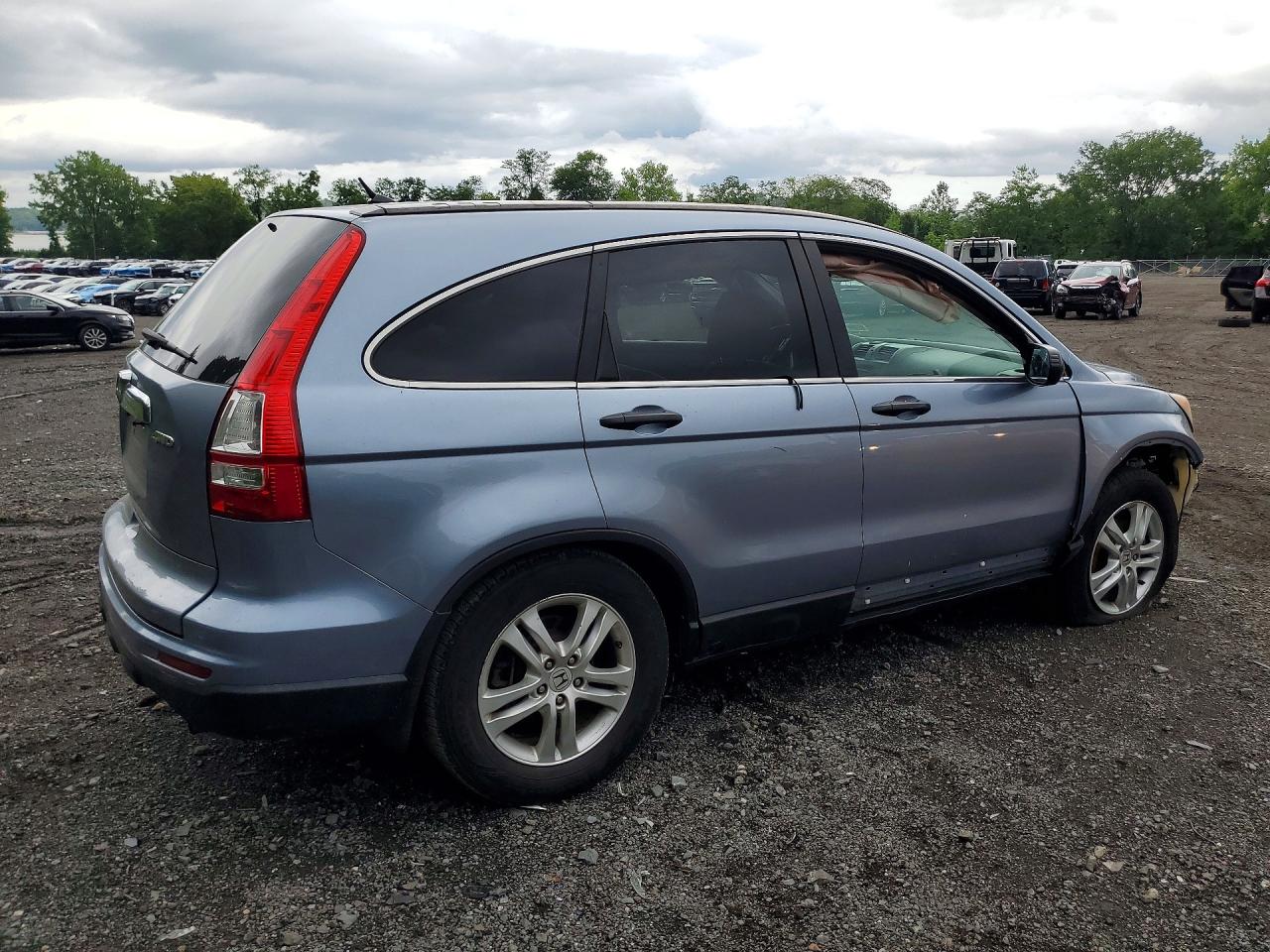 2011 Honda Cr-v Ex Blue vin: 3CZRE4H50BG705776