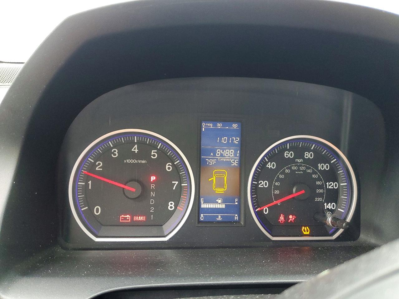 2011 Honda Cr-v Ex Blue vin: 3CZRE4H50BG705776