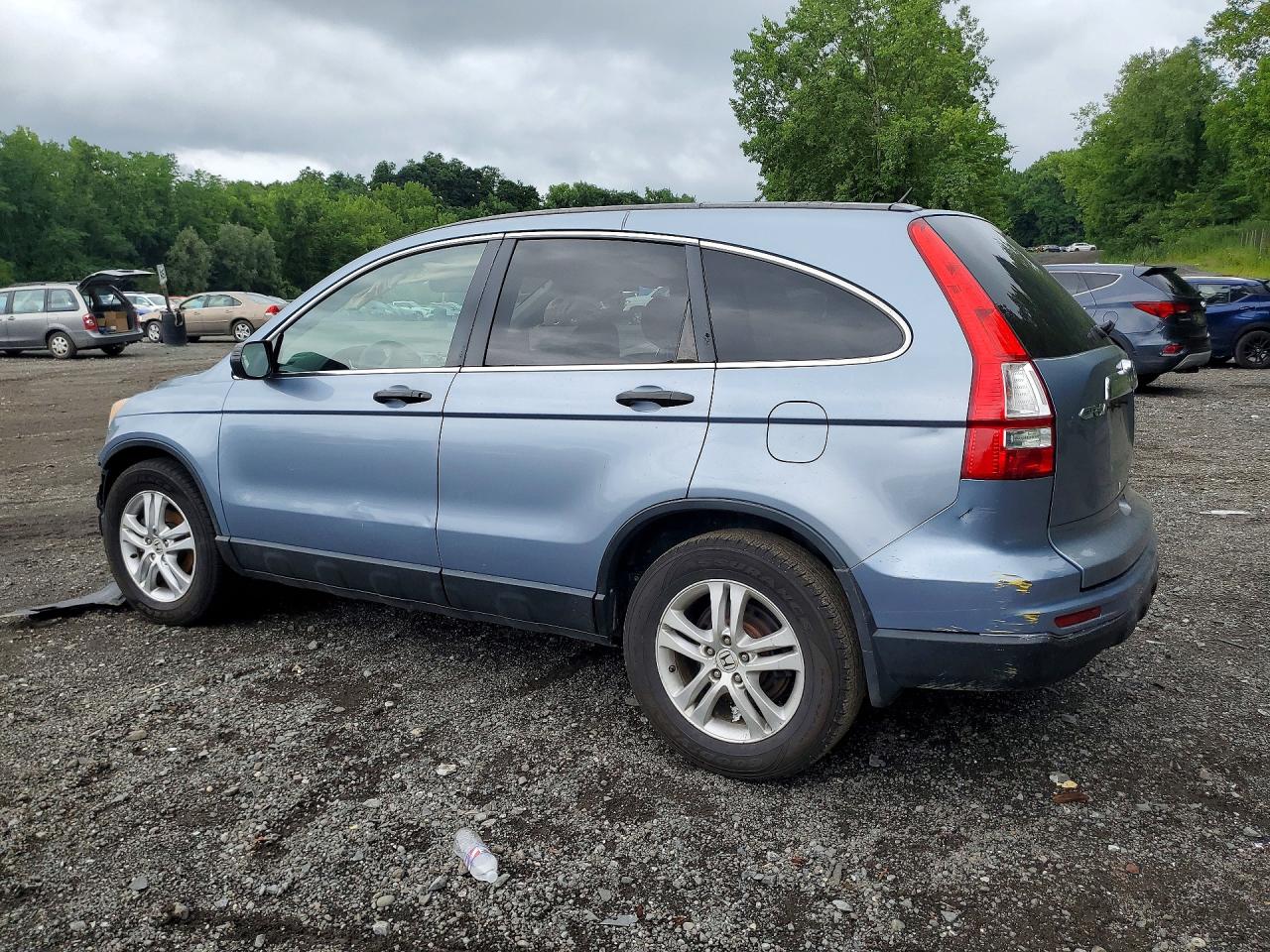 2011 Honda Cr-v Ex Blue vin: 3CZRE4H50BG705776