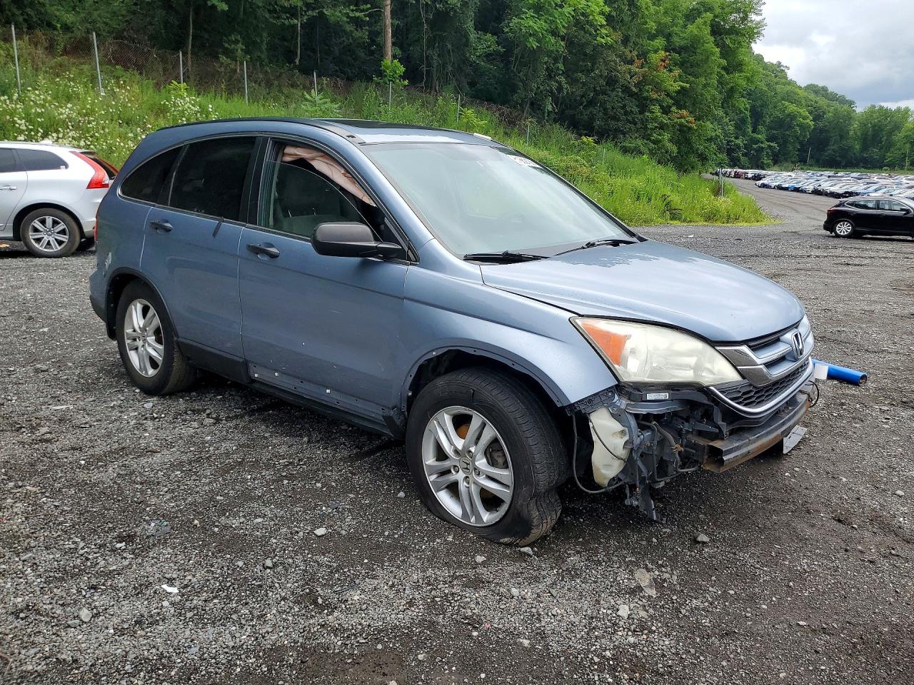 2011 Honda Cr-v Ex Blue vin: 3CZRE4H50BG705776